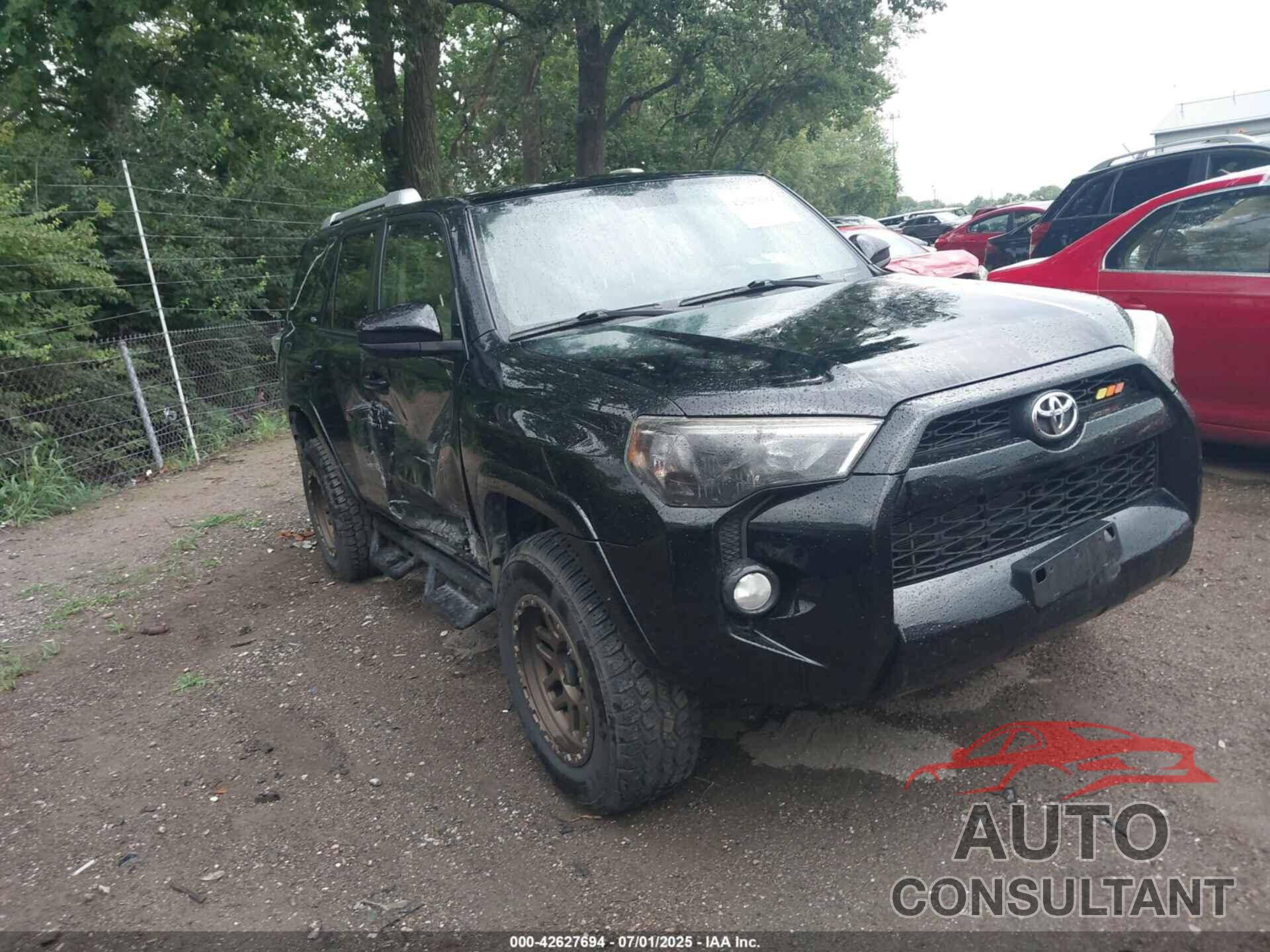 TOYOTA 4RUNNER 2014 - JTEBU5JR5E5168584