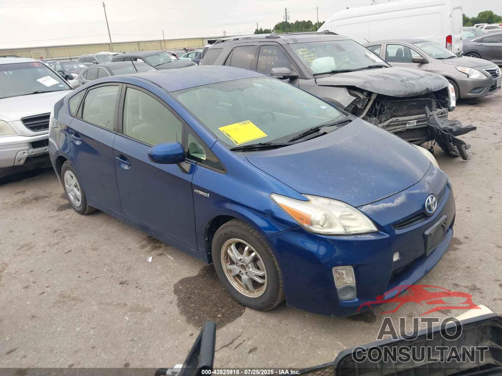 TOYOTA PRIUS 2010 - JTDKN3DU7A0176926