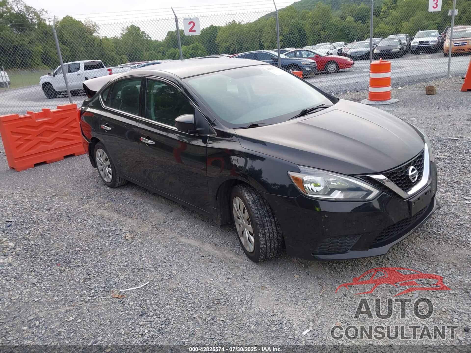 NISSAN SENTRA 2017 - 3N1AB7AP9HY302149