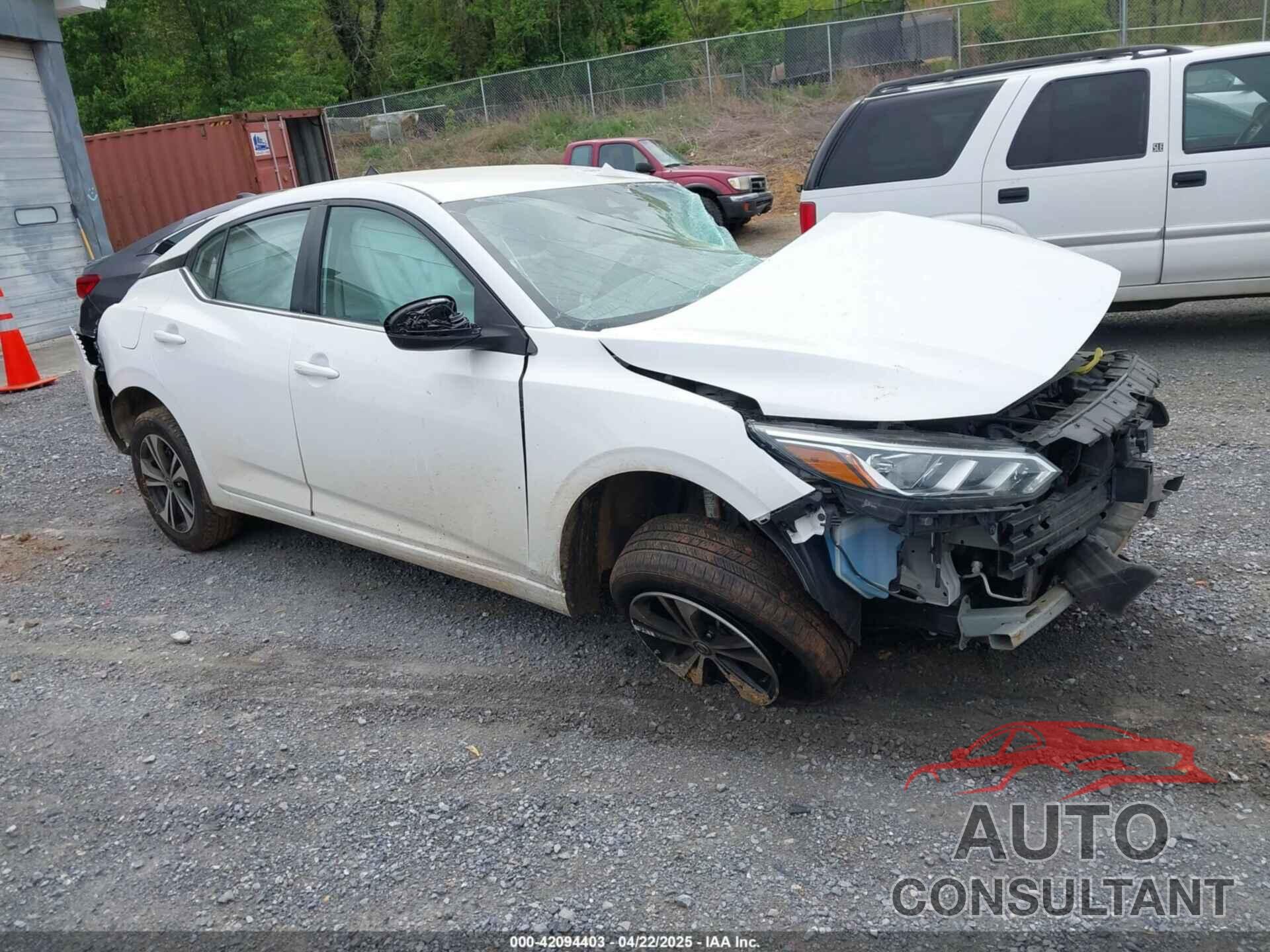 NISSAN SENTRA 2022 - 3N1AB8CV7NY221664
