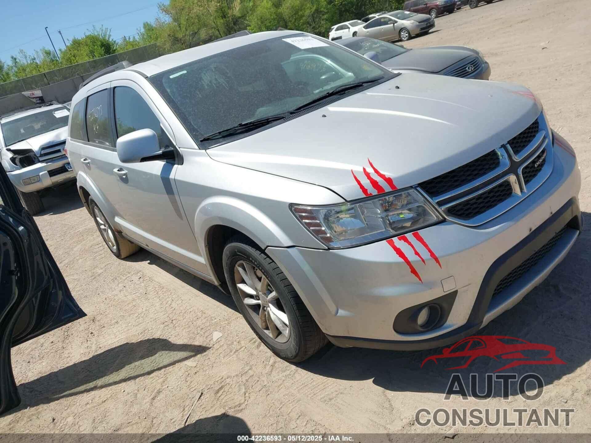DODGE JOURNEY 2014 - 3C4PDDBG7ET118447