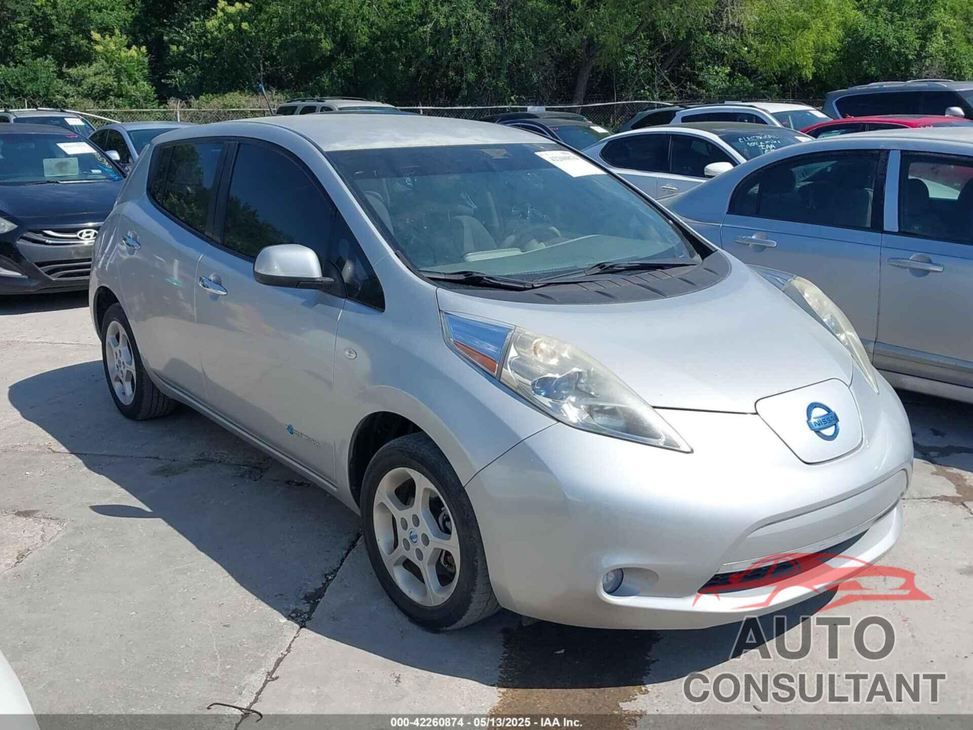 NISSAN LEAF 2012 - JN1AZ0CP0CT018149