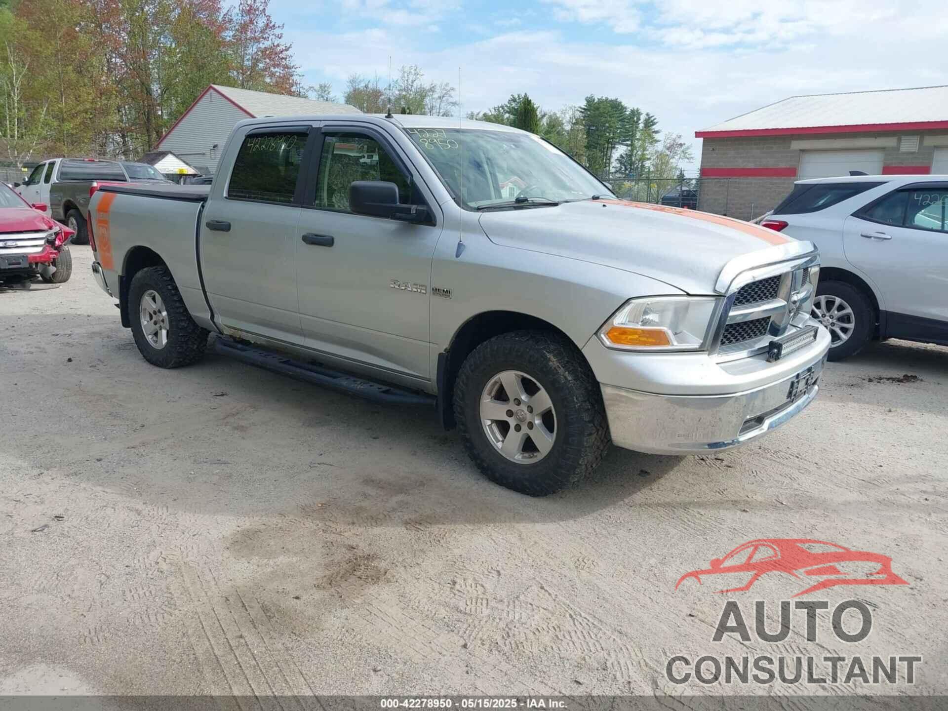 DODGE RAM 1500 2009 - 1D3HV13T59S761955