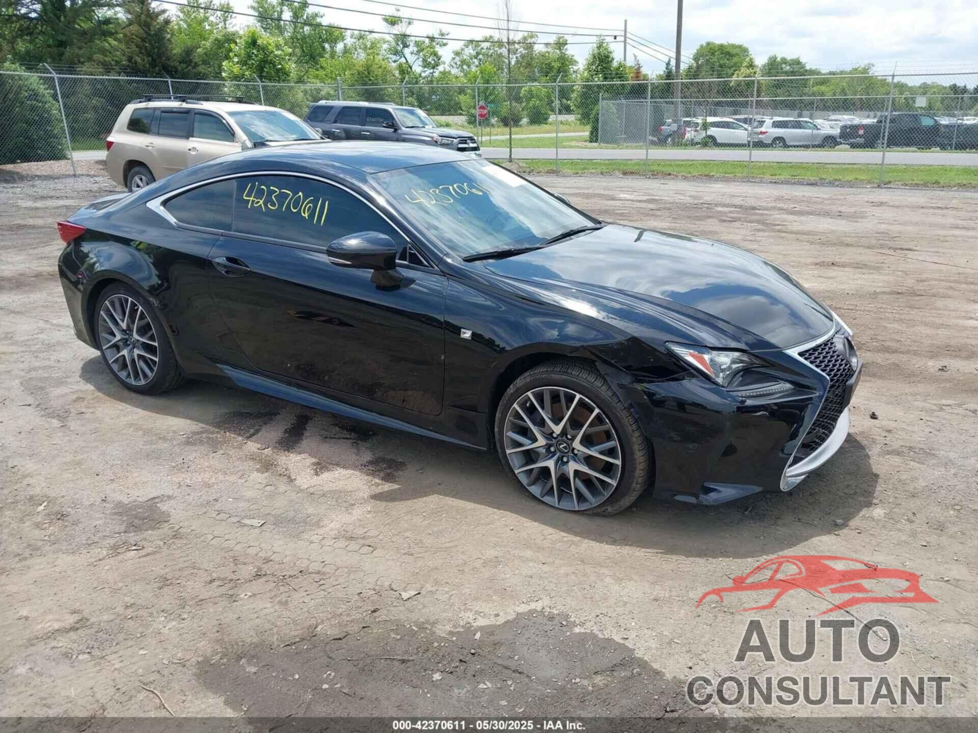 LEXUS RC 2017 - JTHSE5BC7H5008141