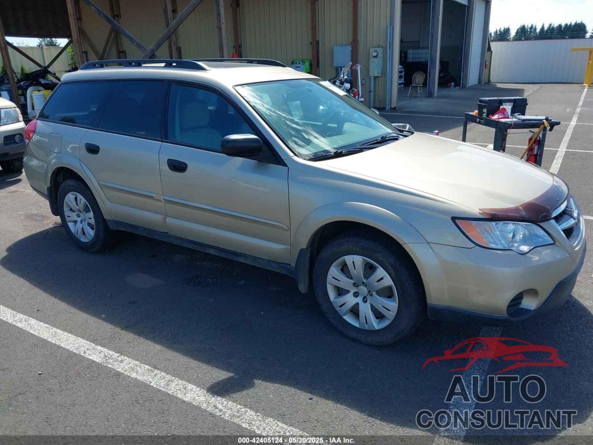 SUBARU OUTBACK 2009 - 4S4BP60C197328755