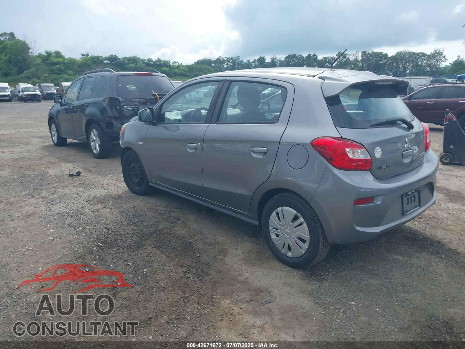 MITSUBISHI MIRAGE 2017 - ML32A3HJ1HH019595