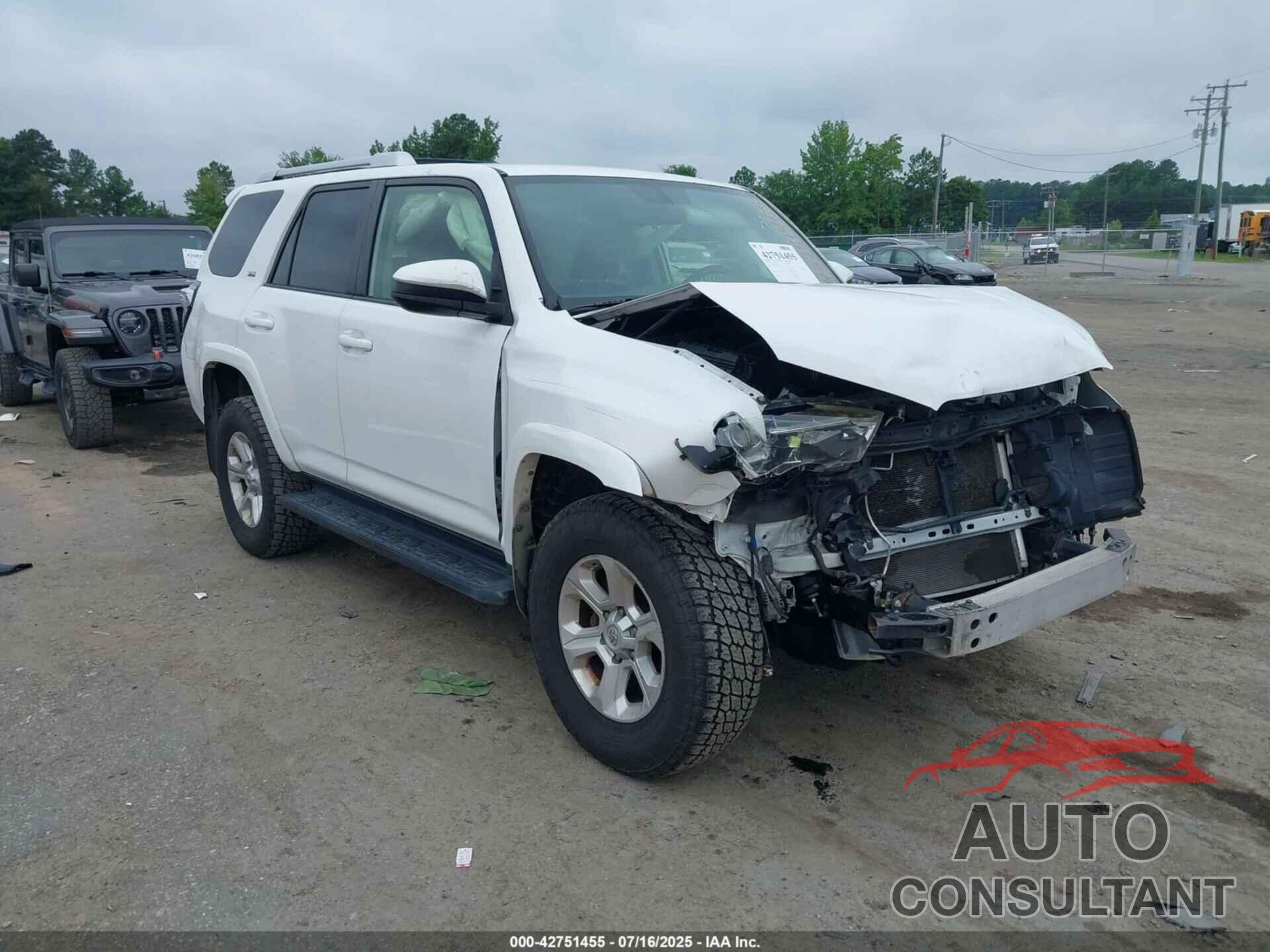 TOYOTA 4RUNNER 2015 - JTEBU5JR8F5204172