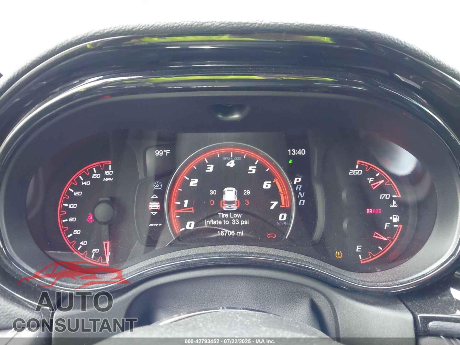 DODGE DURANGO 2021 - 1C4SDJGJ7MC696510