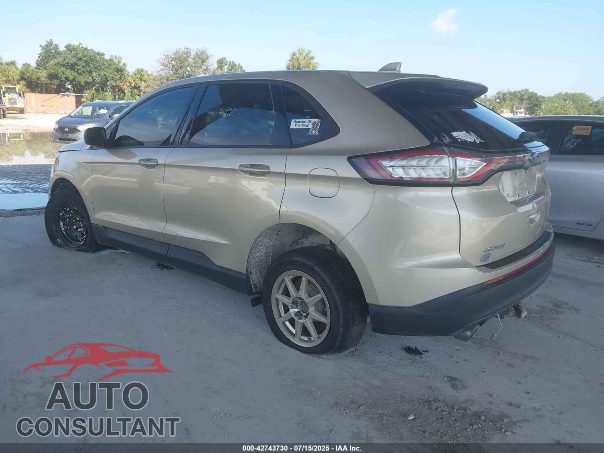 FORD EDGE 2017 - 2FMPK3G95HBB02463
