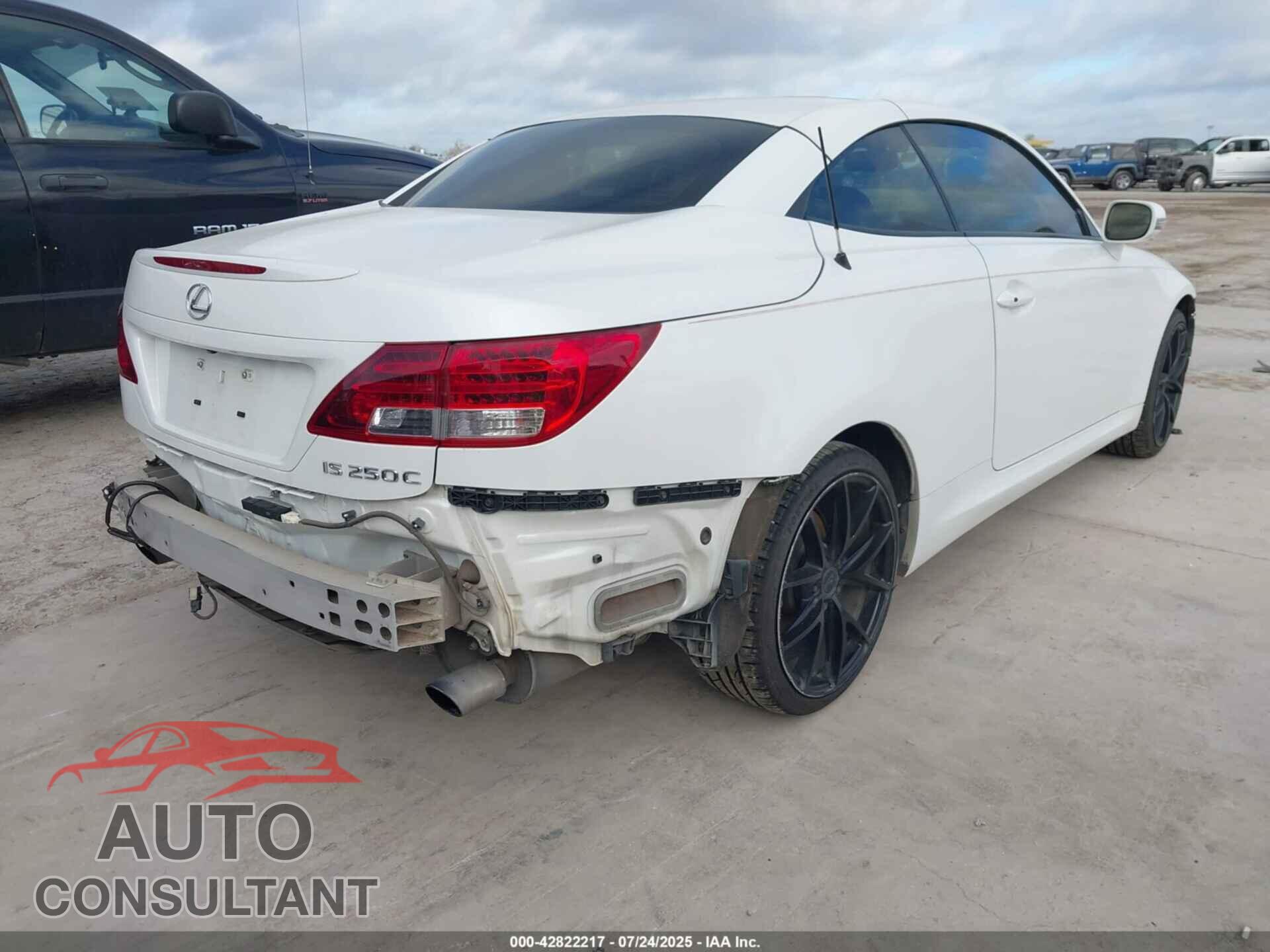 LEXUS IS 250C 2014 - JTHFF2C26E2531246