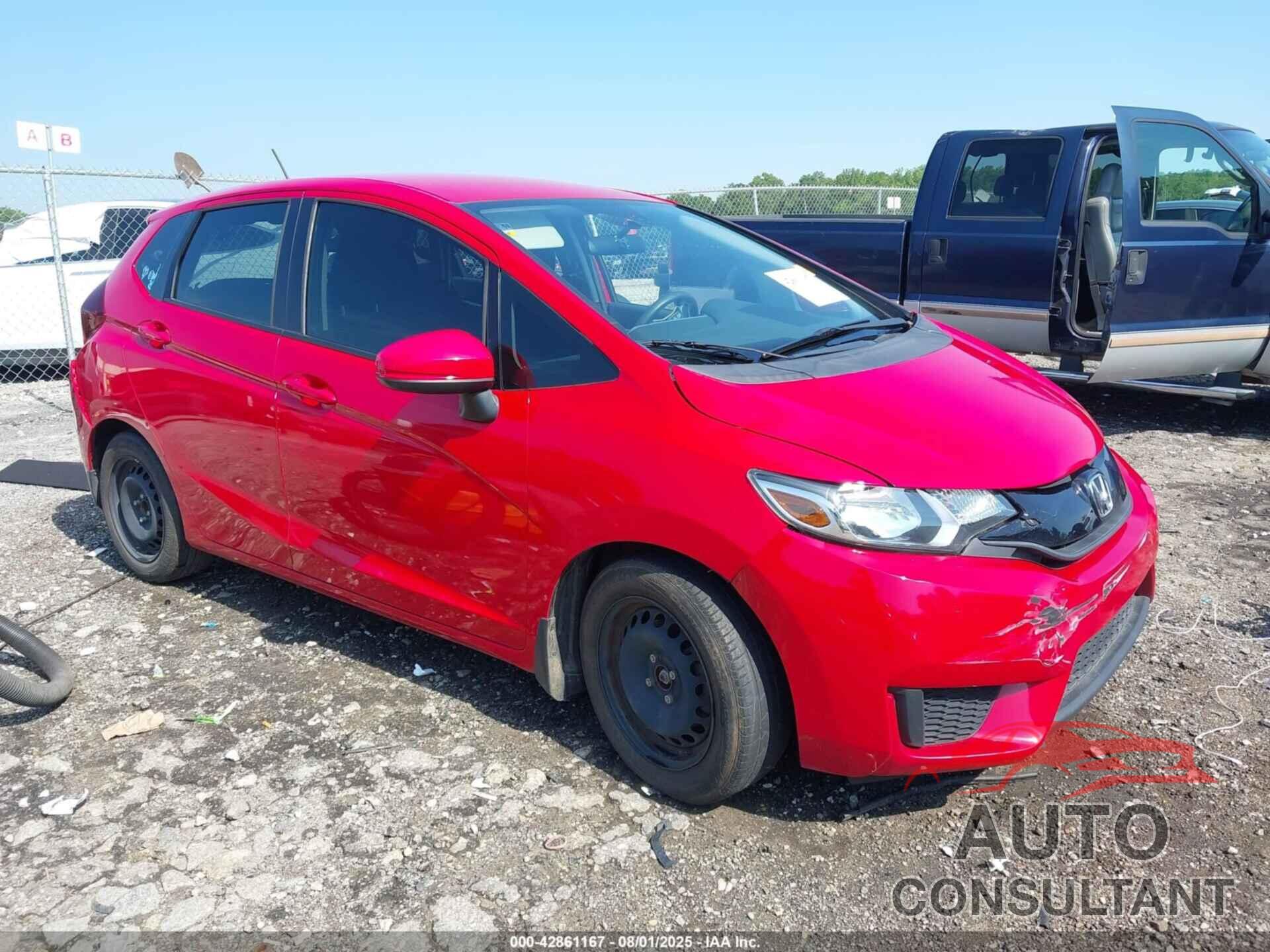 HONDA FIT 2017 - 3HGGK5G54HM712688