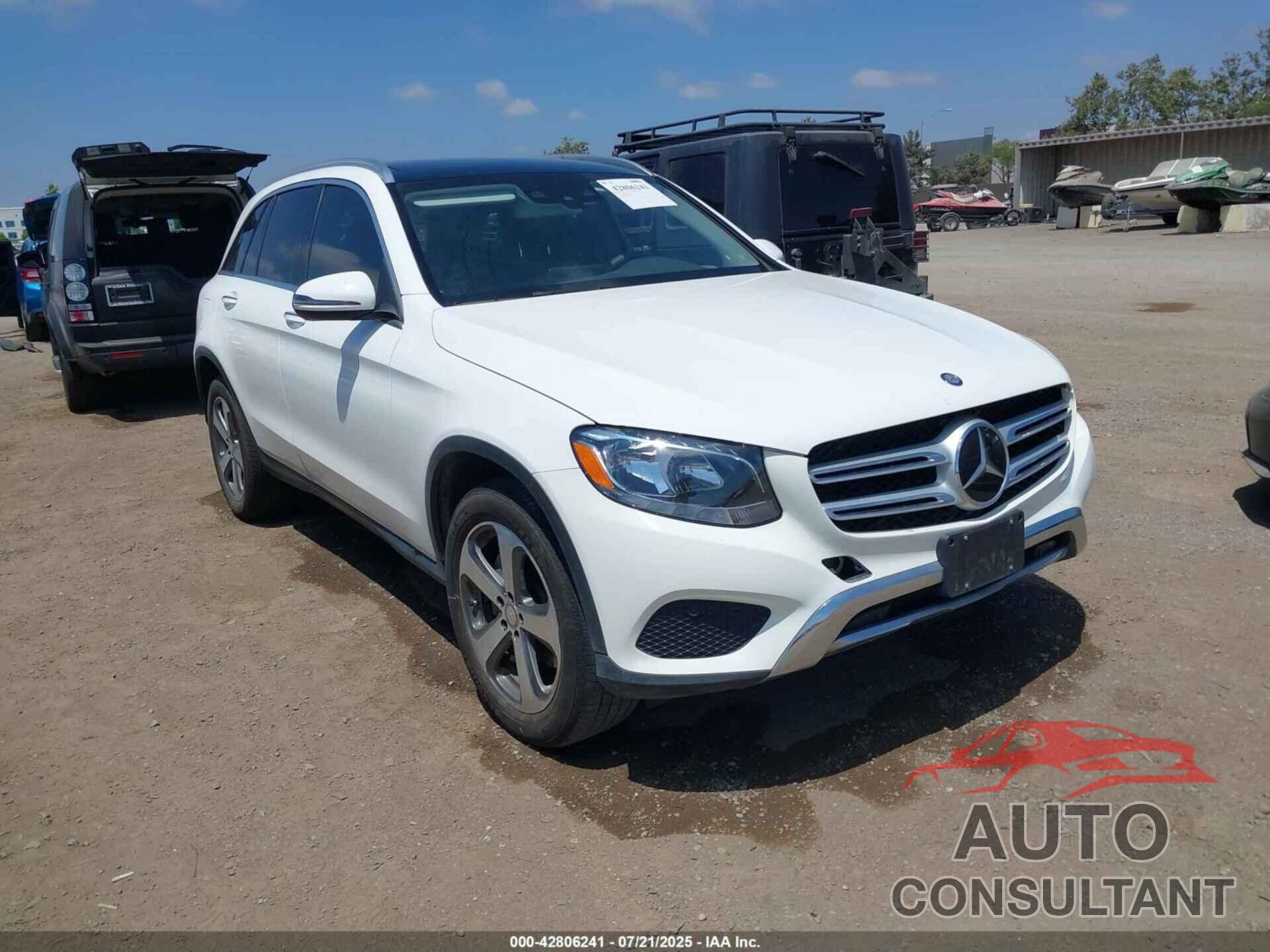 MERCEDES-BENZ GLC 300 2016 - WDC0G4JB7GF029144