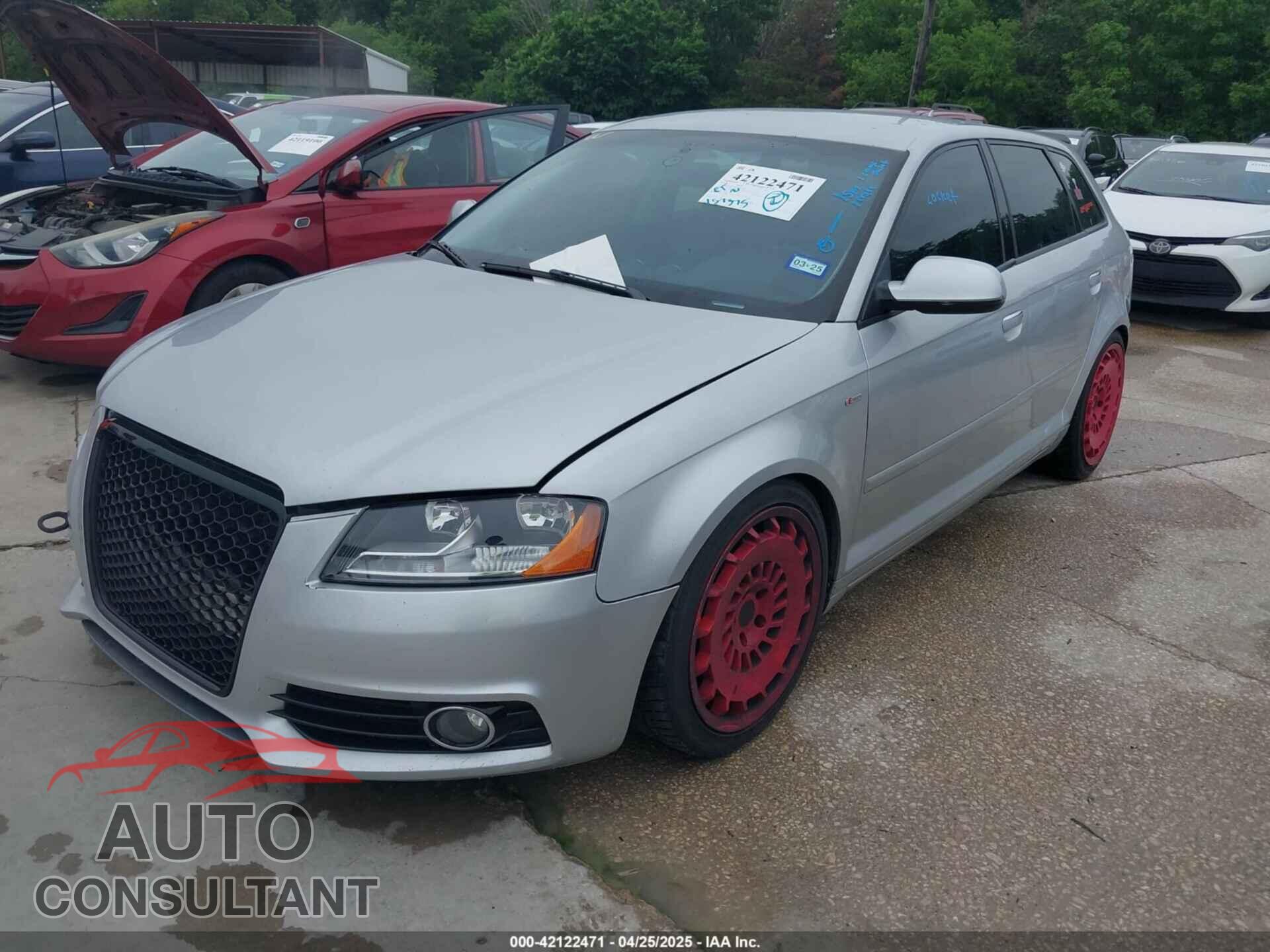 AUDI A3 2012 - WAUFEAFM5CA069371