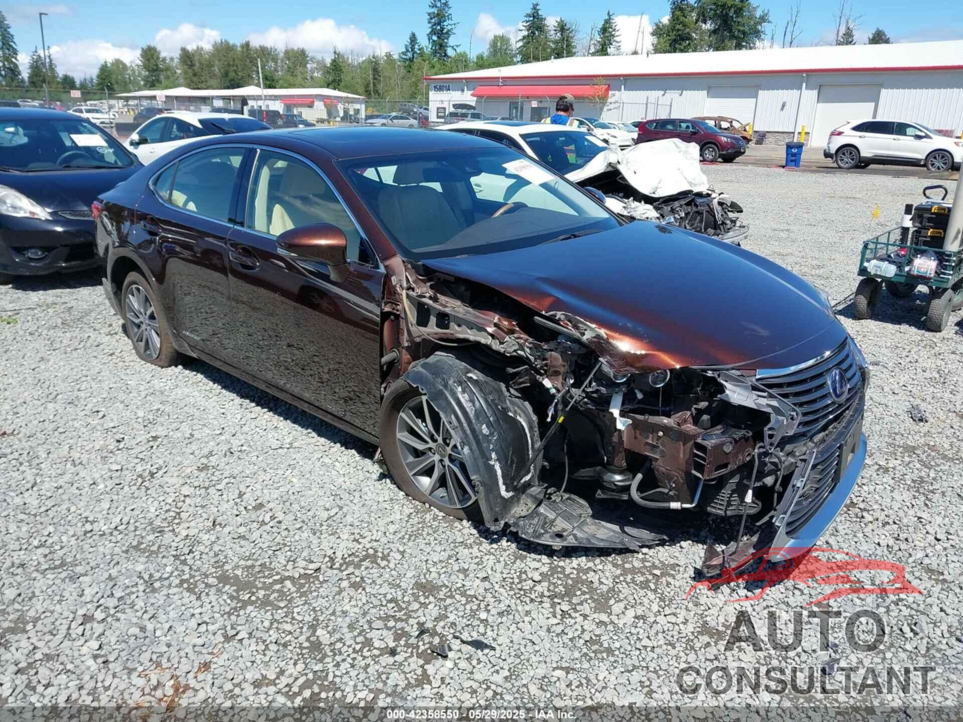 LEXUS ES 300H 2017 - JTHBW1GG0H2140581