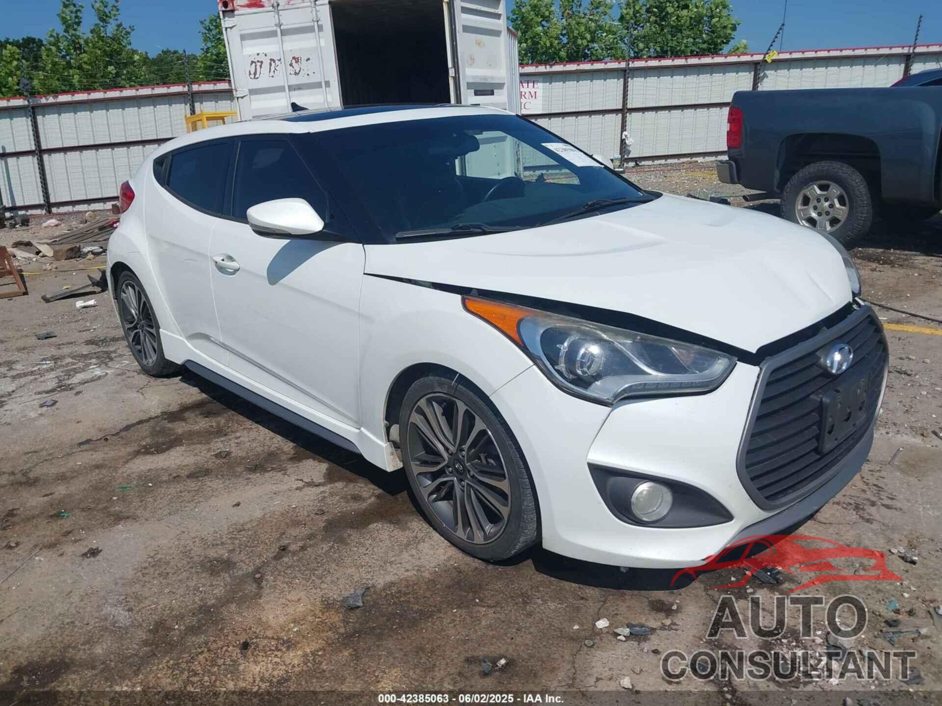HYUNDAI VELOSTER 2016 - KMHTC6AE2GU263428