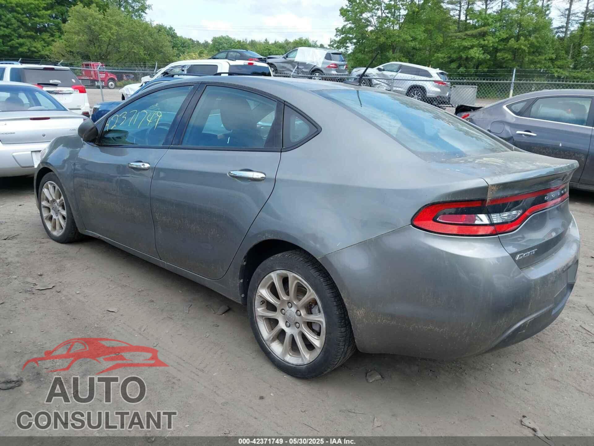DODGE DART 2013 - 1C3CDFCAXDD714391