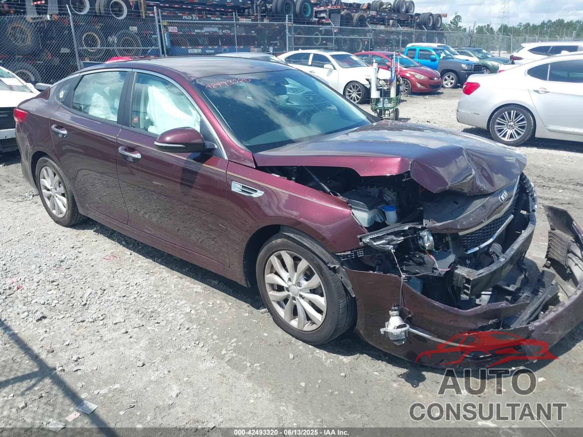 KIA OPTIMA 2016 - 5XXGT4L34GG075750