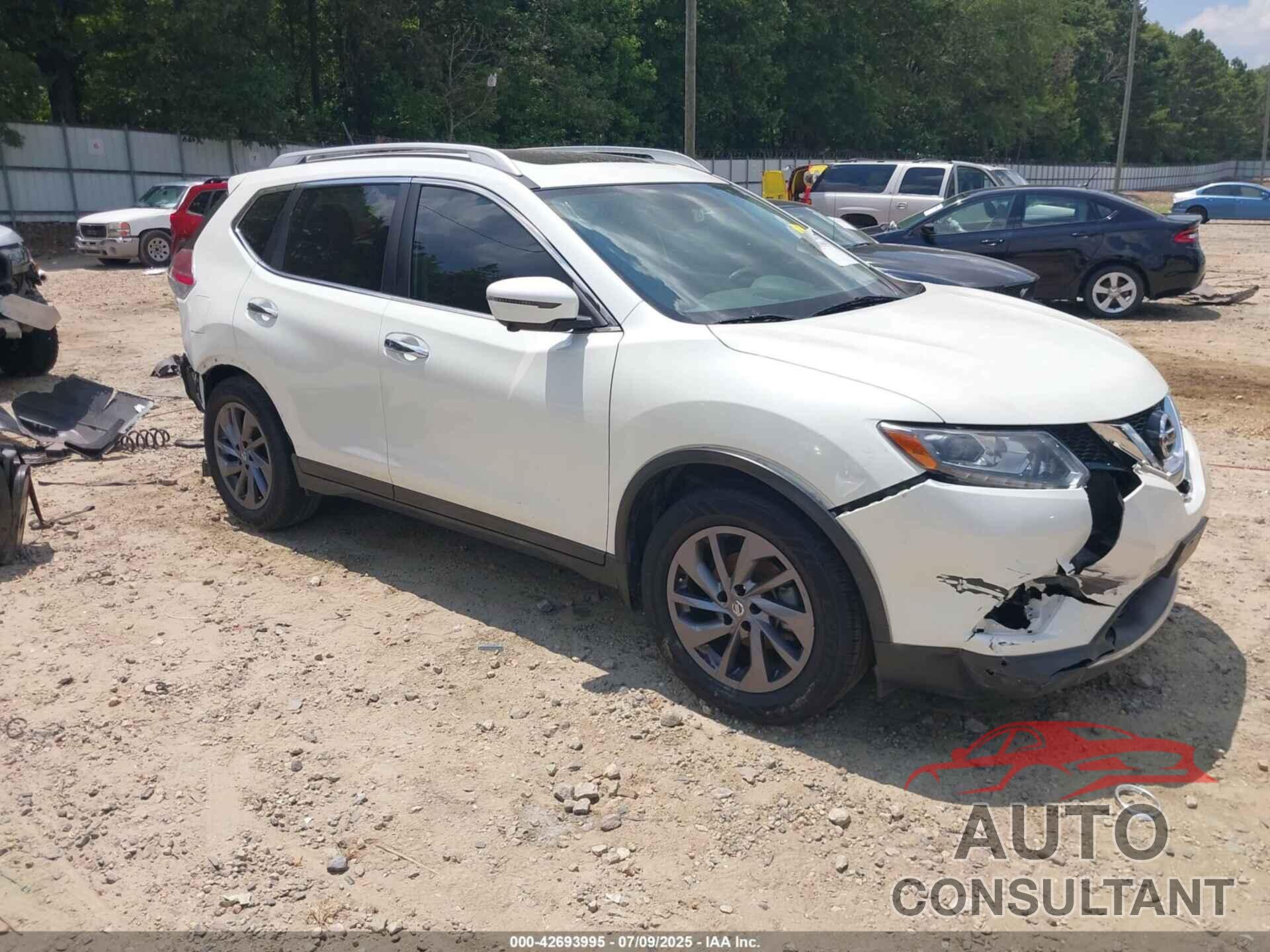 NISSAN ROGUE 2016 - 5N1AT2MT6GC869606