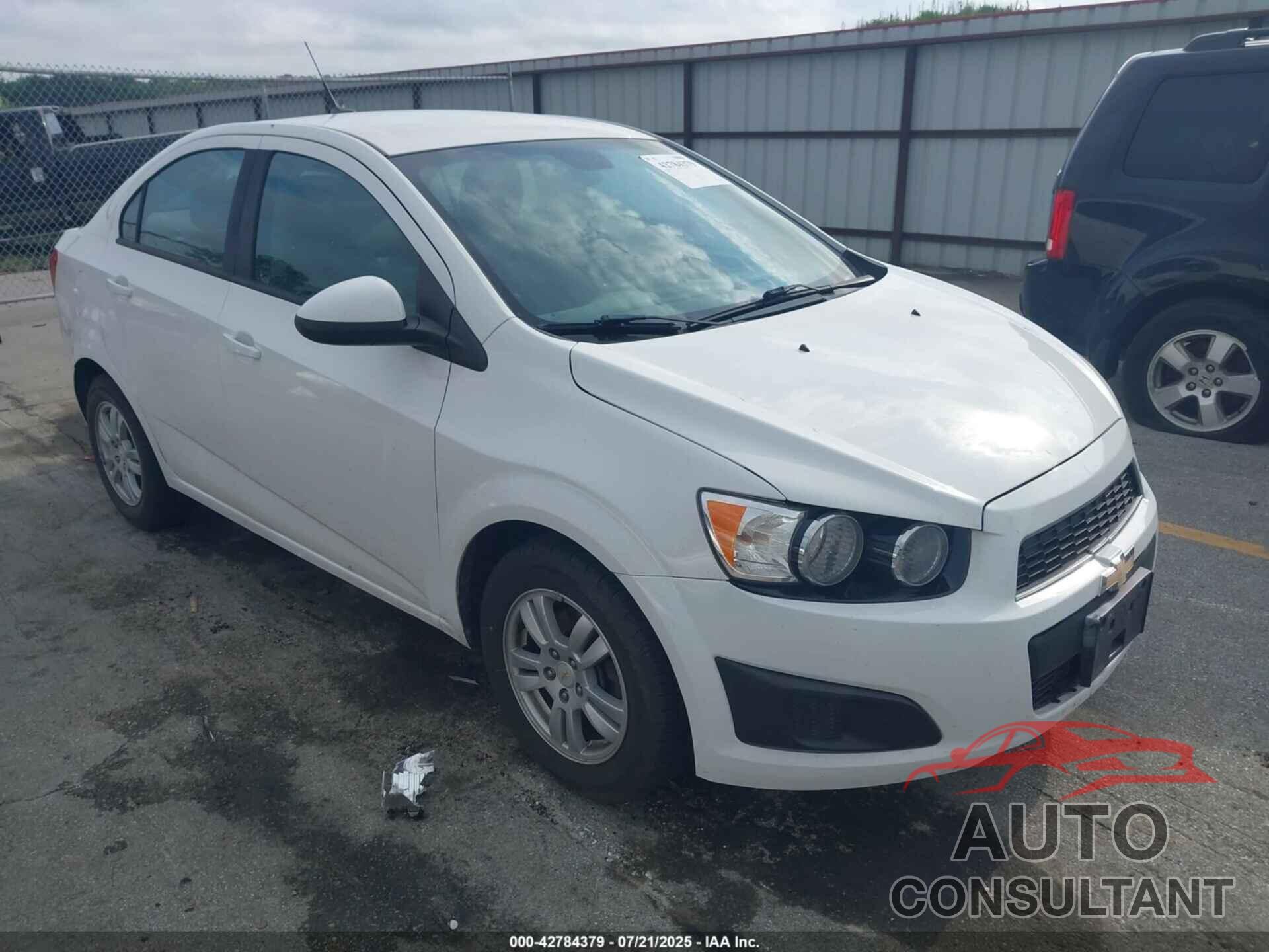 CHEVROLET SONIC 2012 - 1G1JA5SHXC4145991