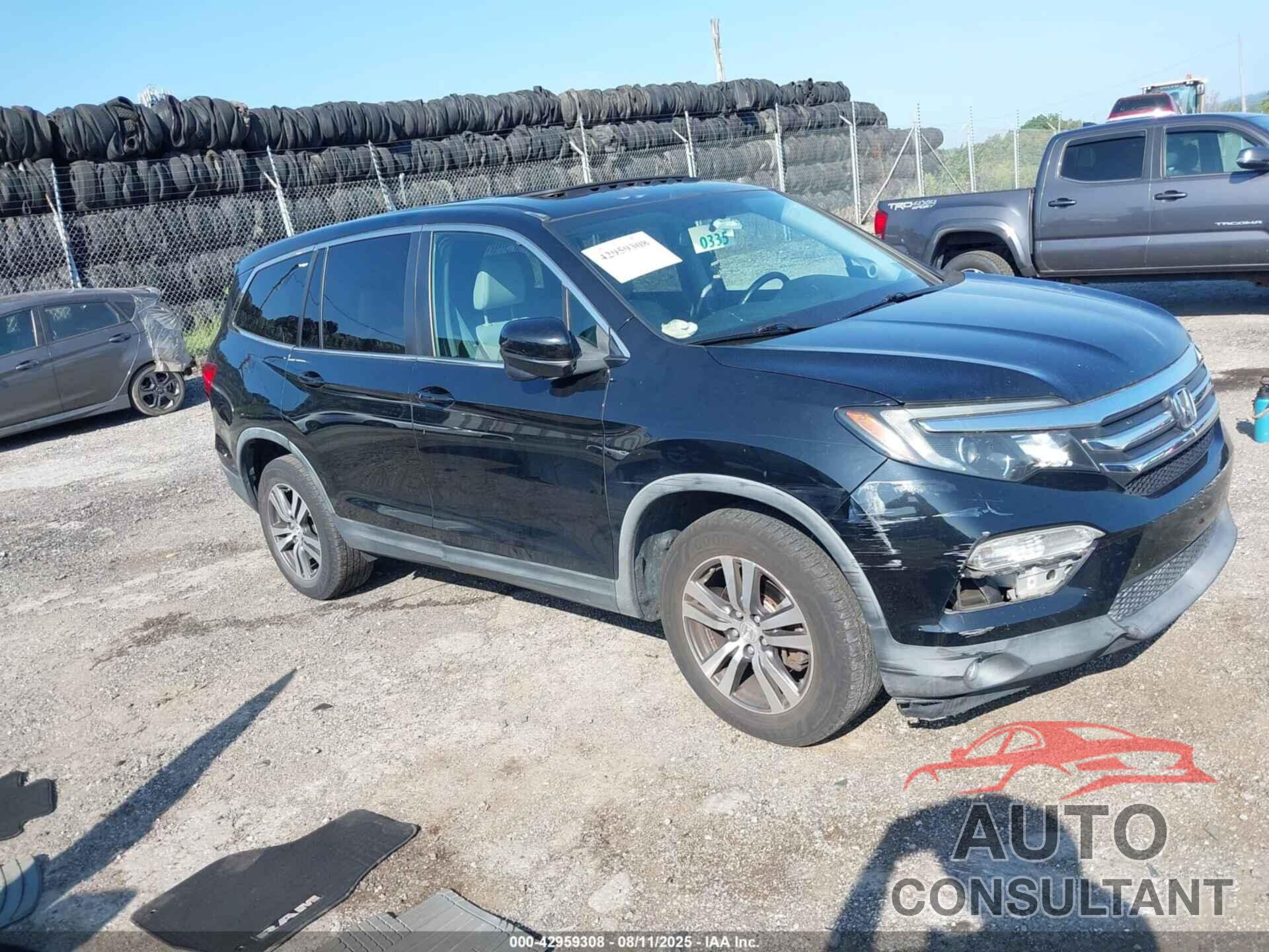 HONDA PILOT 2016 - 5FNYF6H54GB009462