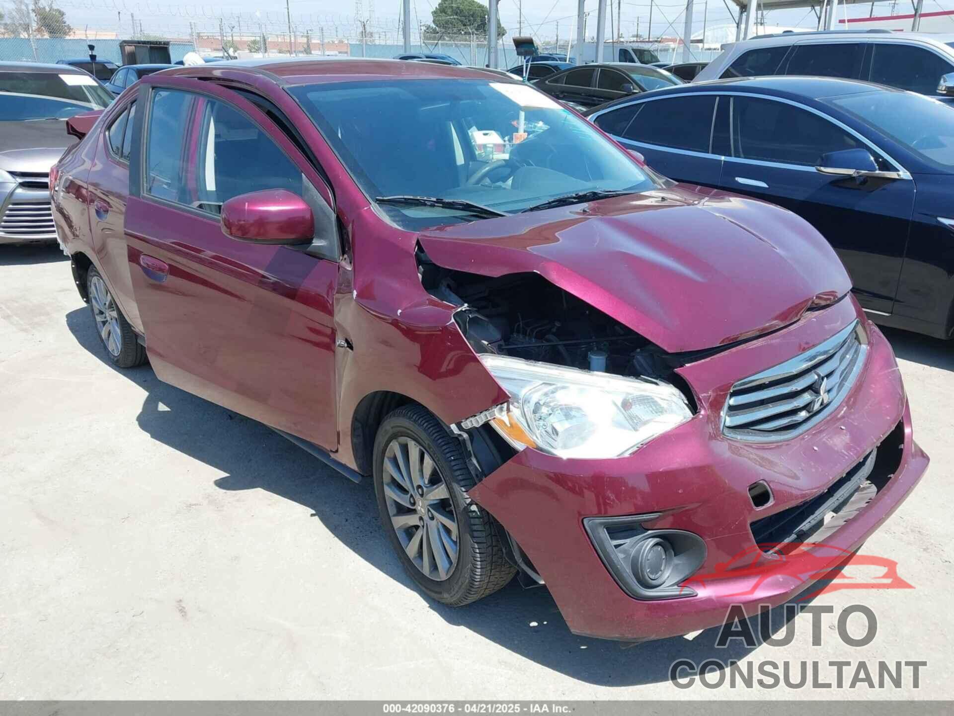 MITSUBISHI MIRAGE G4 2019 - ML32F3FJ6KHF01302