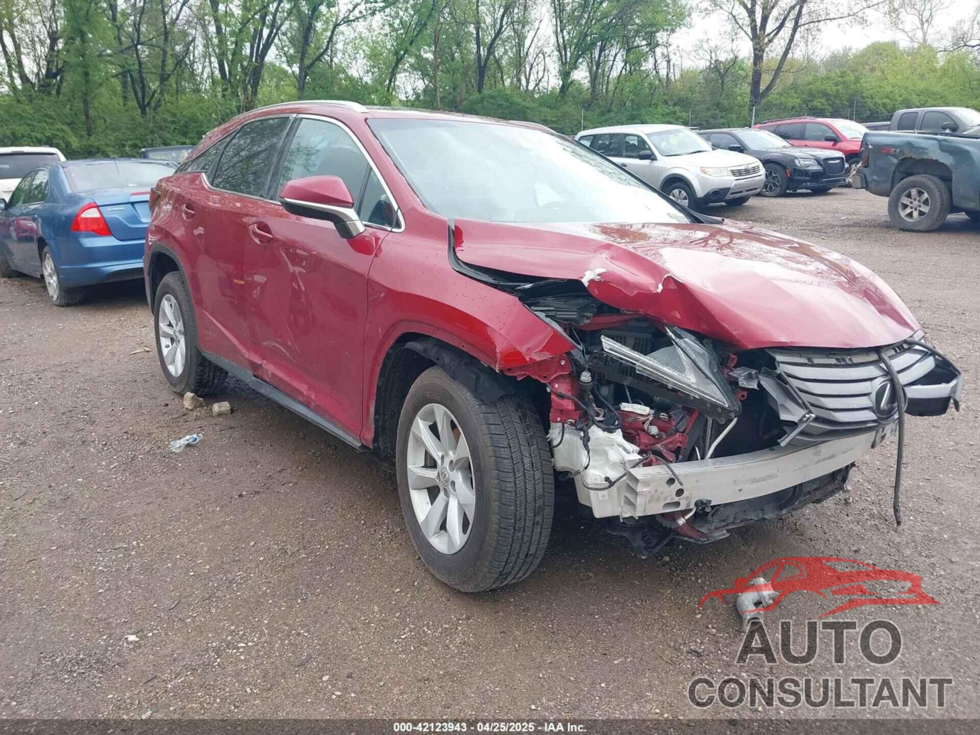 LEXUS RX 350 2017 - 2T2BZMCA6HC116018