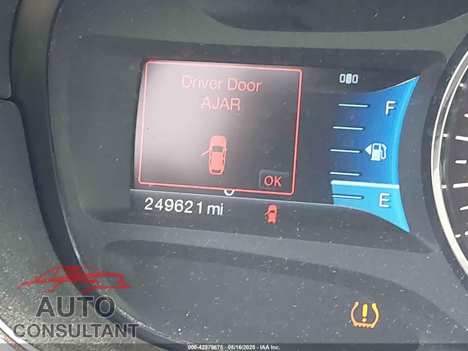 FORD EDGE 2011 - 2FMDK3KC7BBA41498