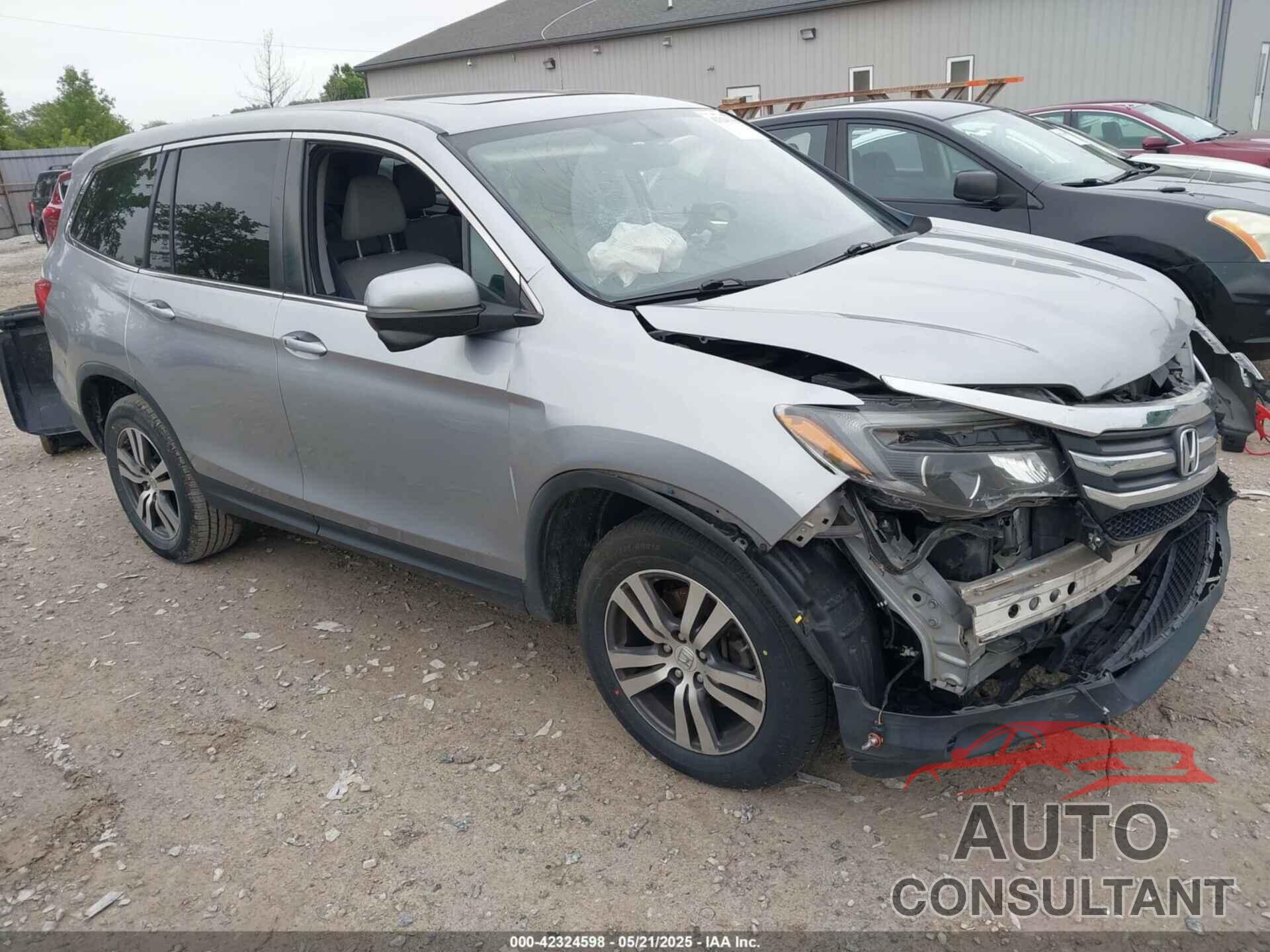 HONDA PILOT 2016 - 5FNYF6H84GB125190