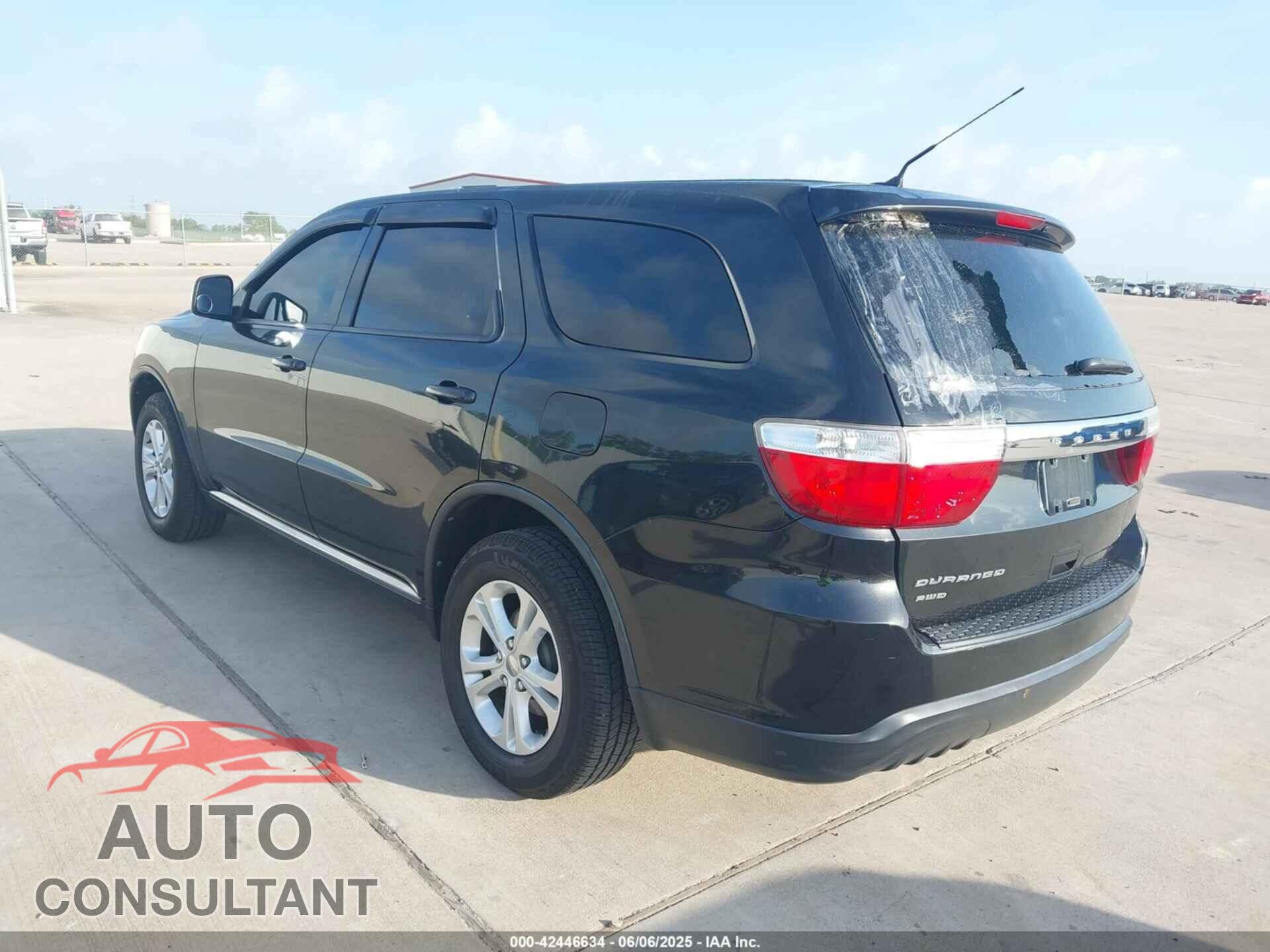 DODGE DURANGO 2012 - 1C4RDJAG7CC293167