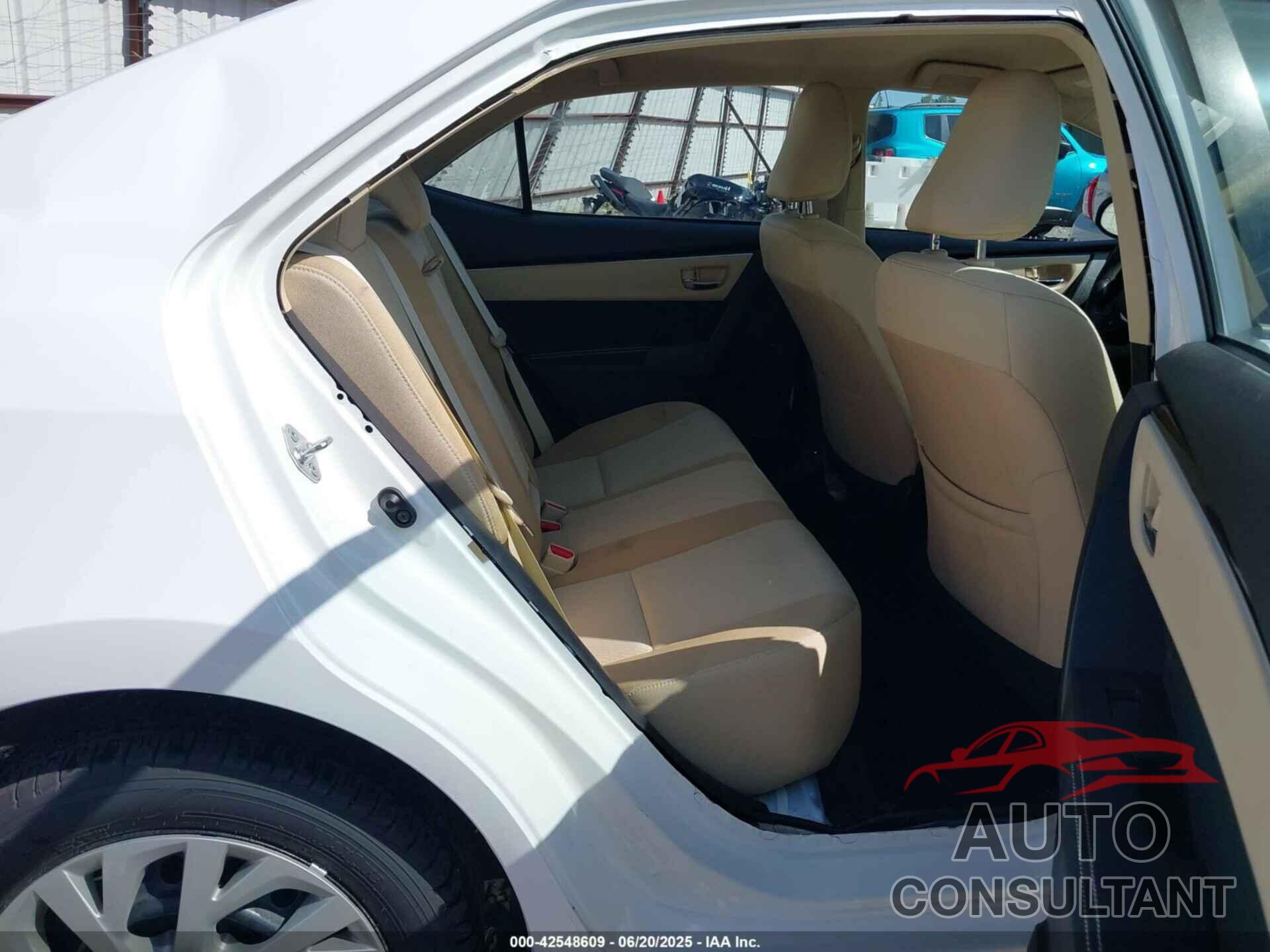TOYOTA COROLLA 2017 - 2T1BURHEXHC946867