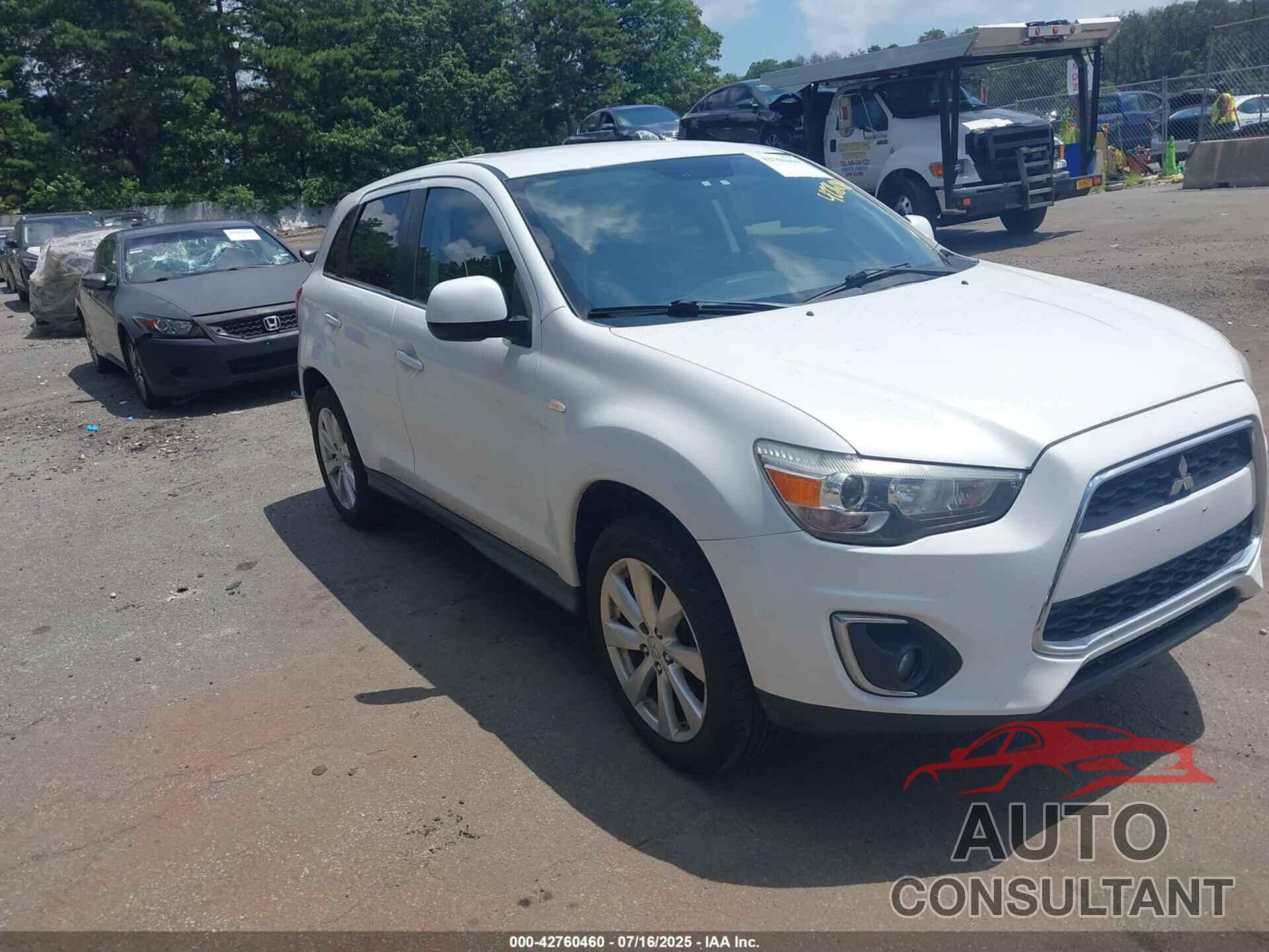 MITSUBISHI OUTLANDER SPORT 2014 - 4A4AR4AU7EE011096