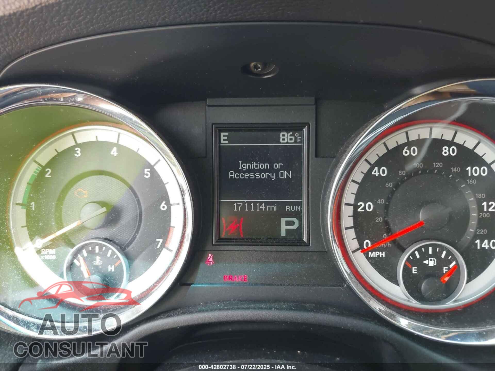 DODGE DURANGO 2011 - 1D4RD5GG2BC648195