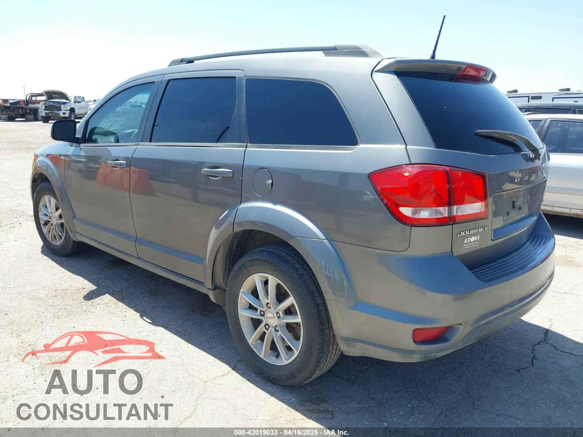 DODGE JOURNEY 2013 - 3C4PDCBB4DT563709