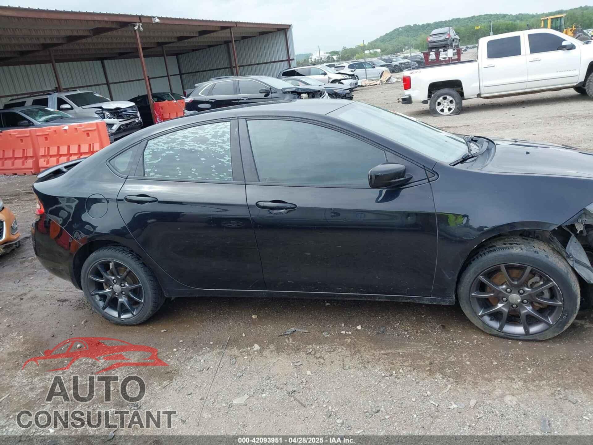 DODGE DART 2015 - 1C3CDFAA3FD378329