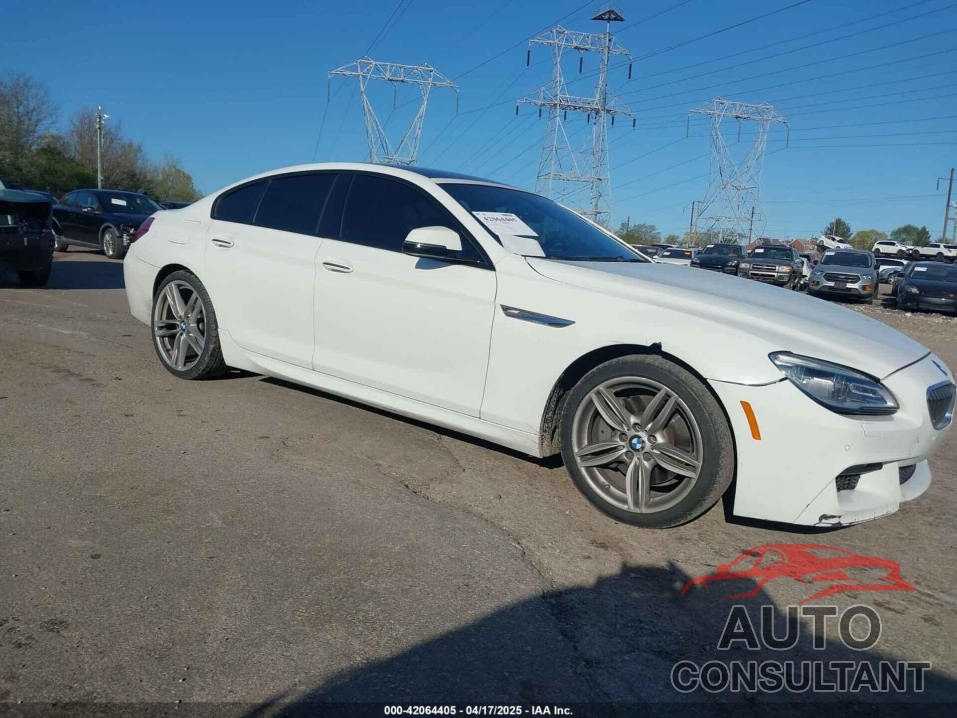 BMW 640I GRAN COUPE 2016 - WBA6D2C51GGT66209