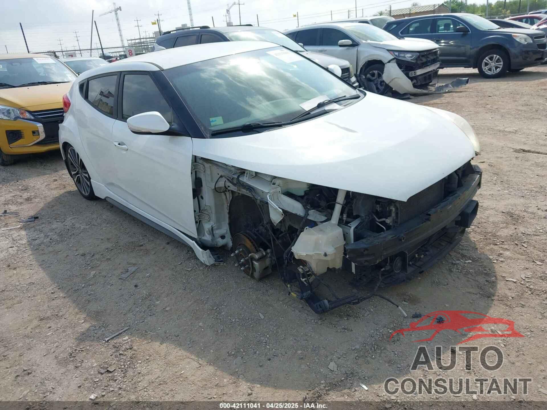 HYUNDAI VELOSTER 2016 - KMHTC6AEXGU291851