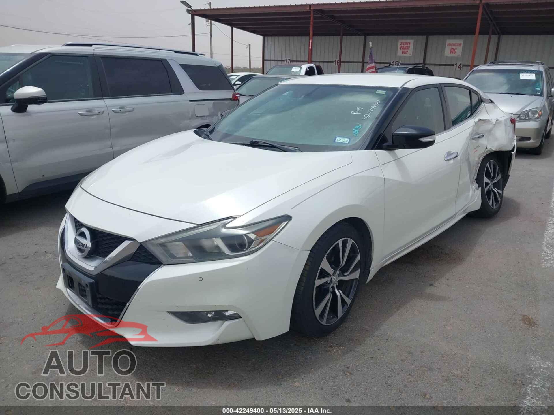 NISSAN MAXIMA 2017 - 1N4AA6AP5HC407375