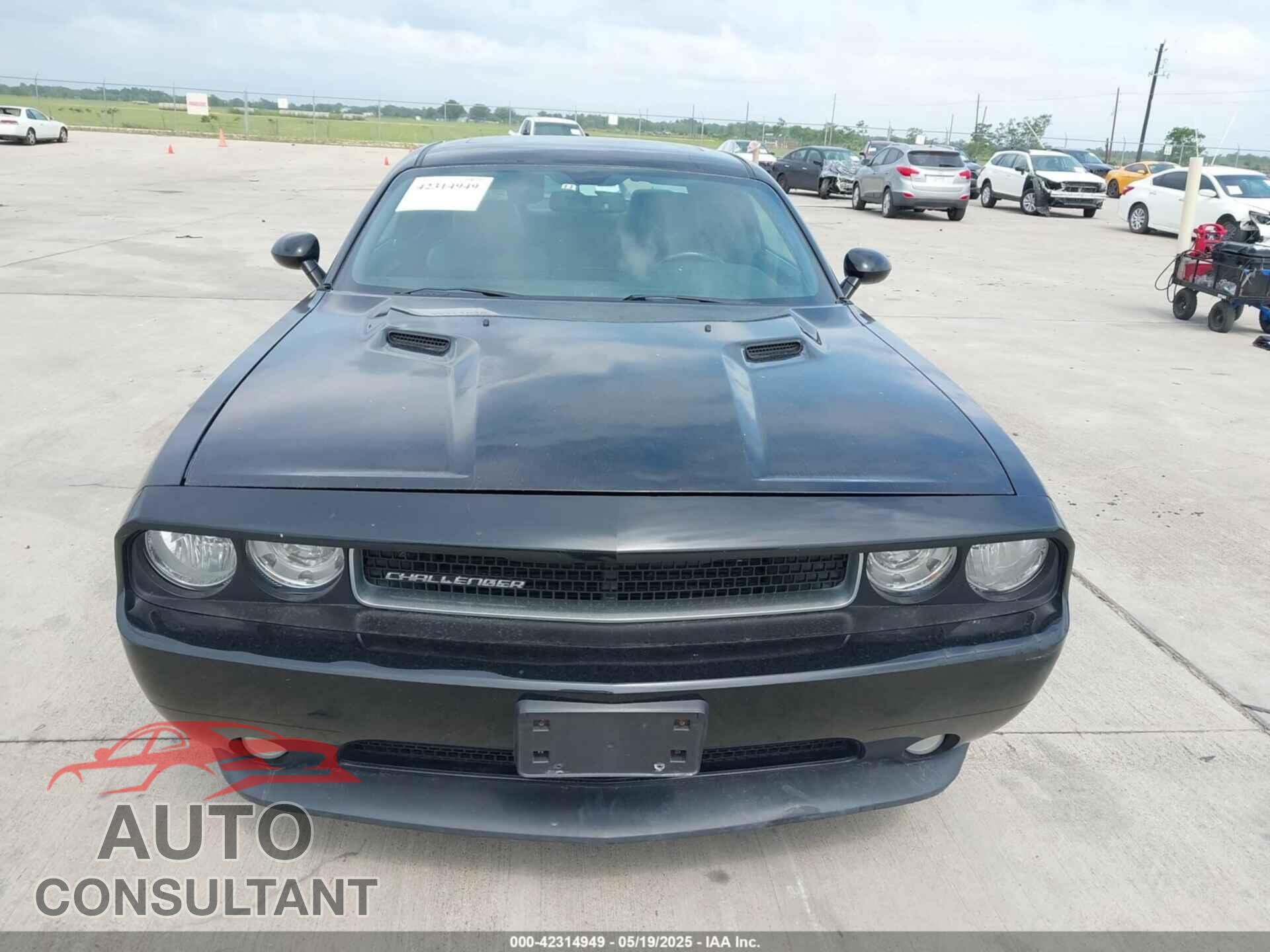 DODGE CHALLENGER 2012 - 2C3CDYAG2CH281069