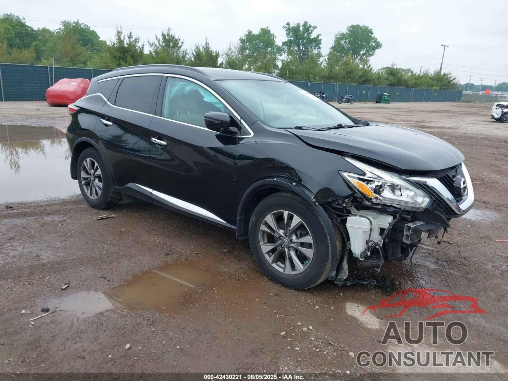 NISSAN MURANO 2016 - 5N1AZ2MH2GN121384
