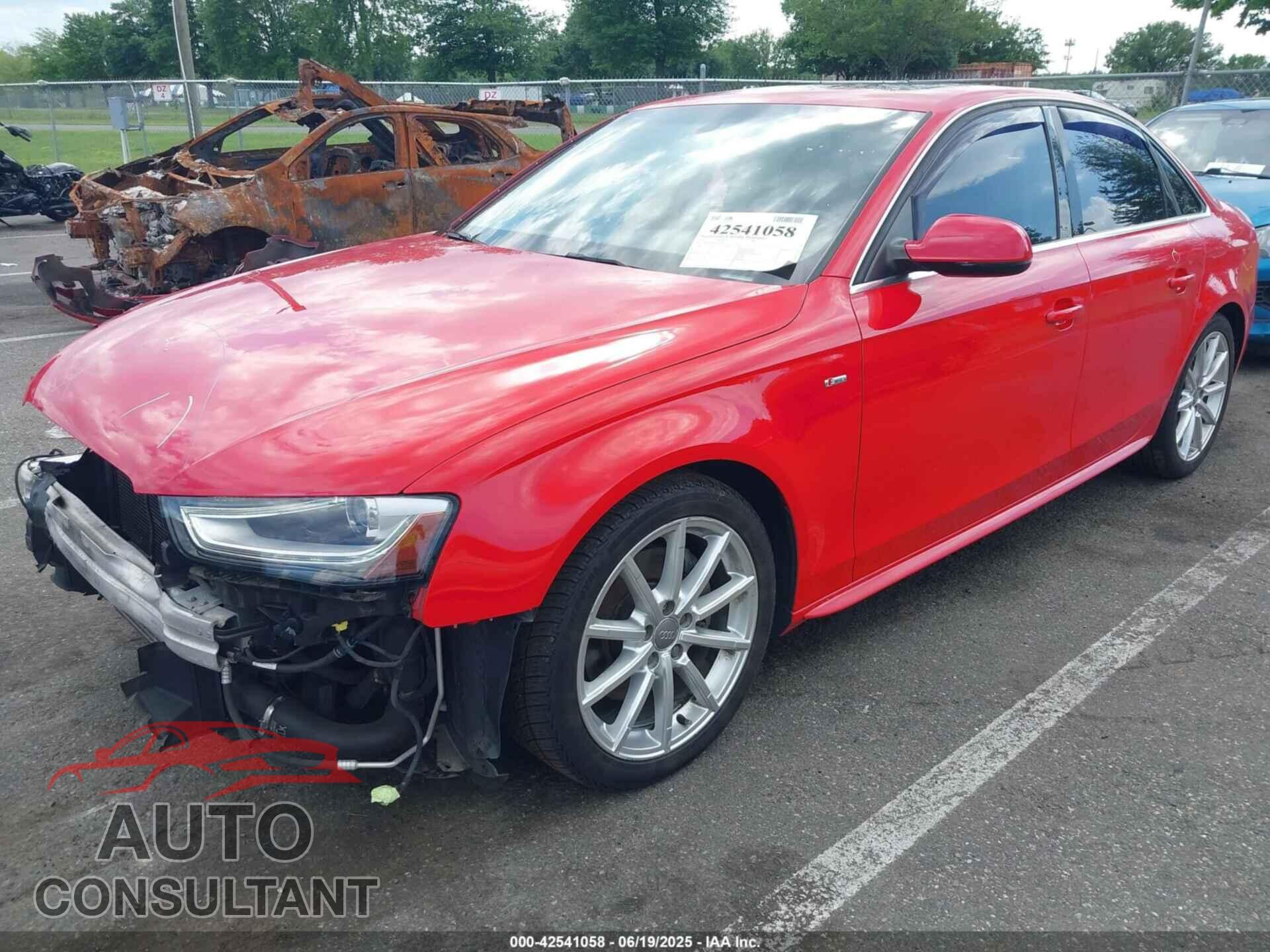 AUDI A4 2015 - WAUFFAFL6FN014252