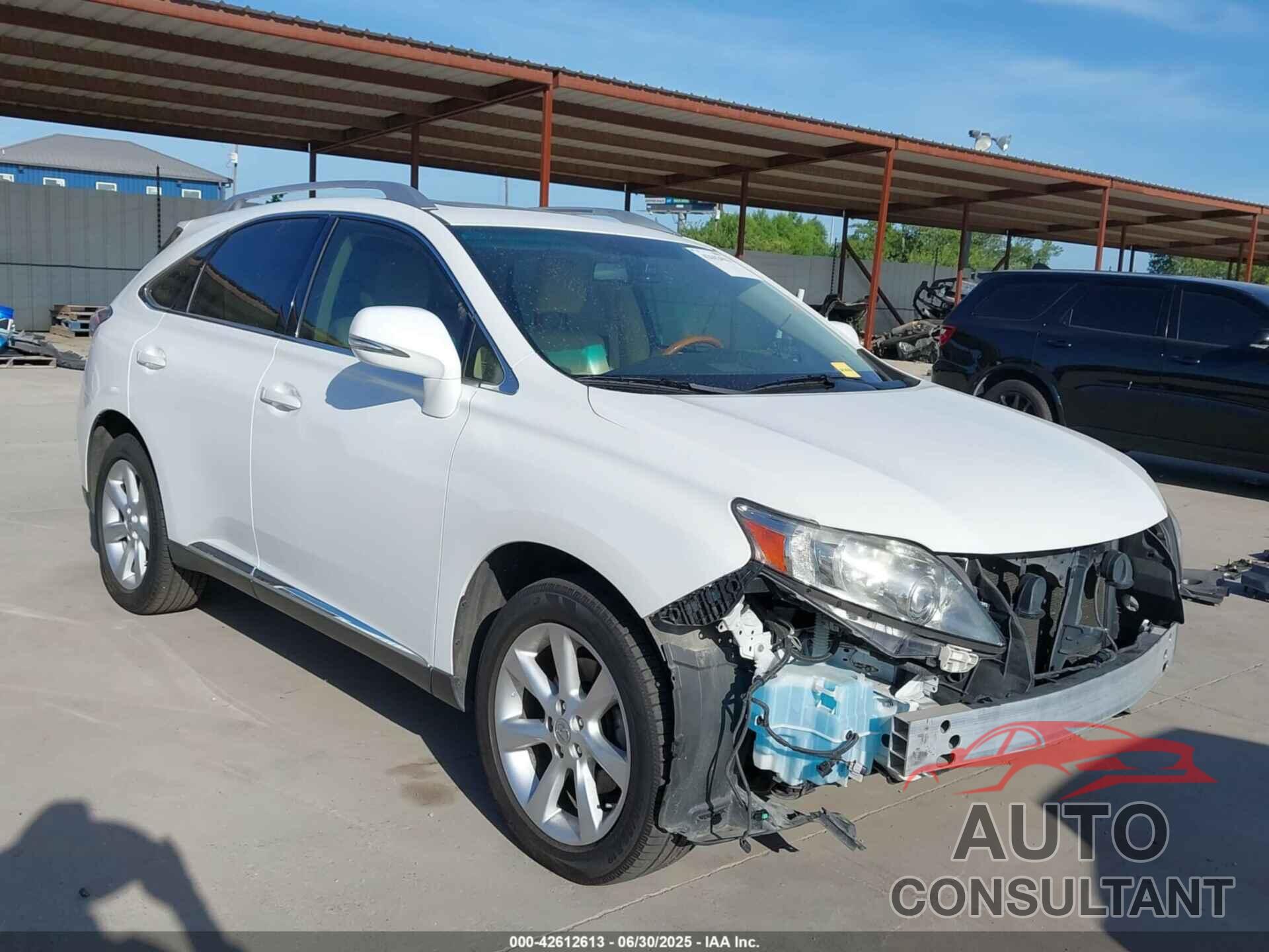 LEXUS RX 350 2012 - JTJZK1BA7C2414671