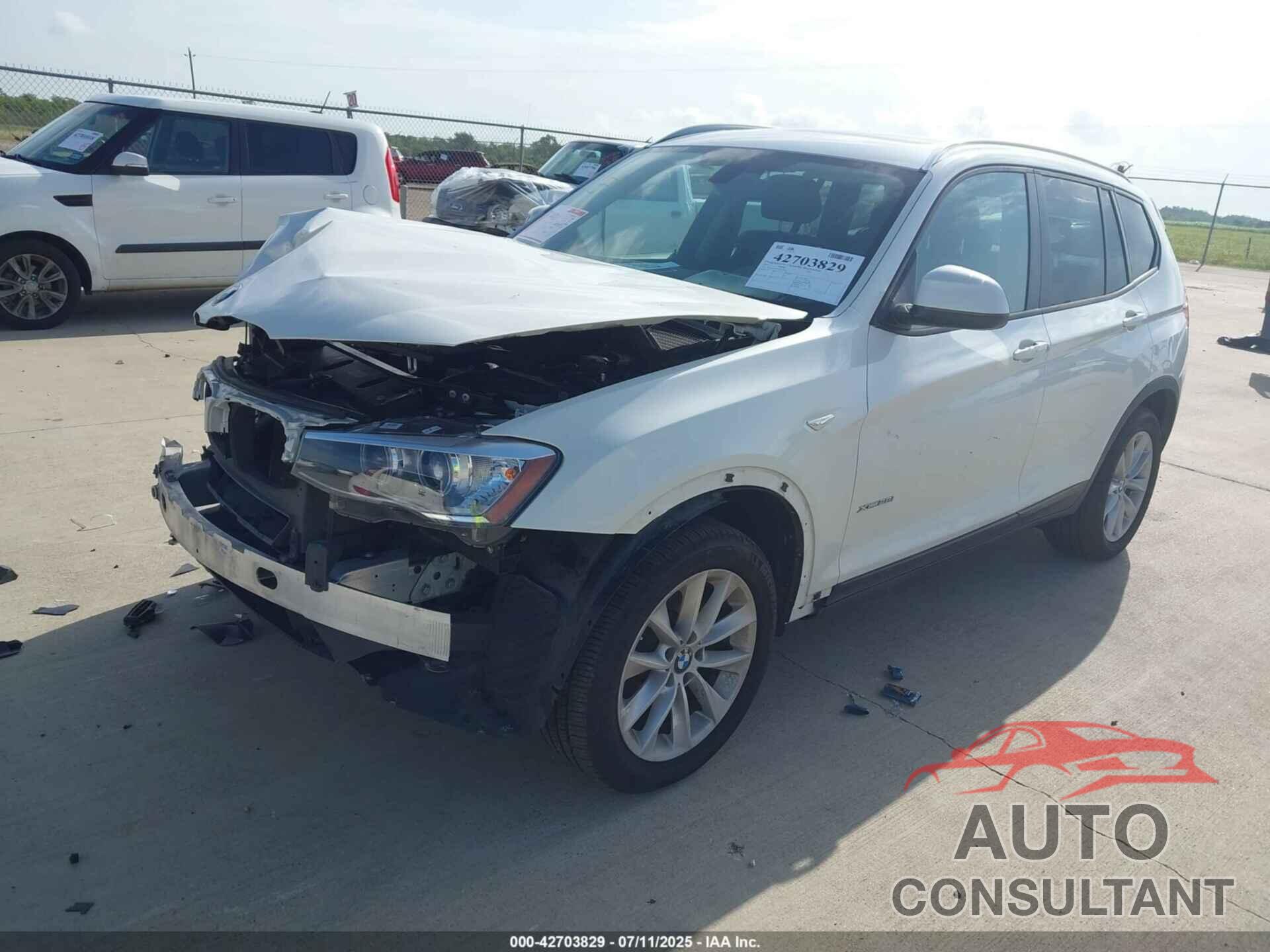 BMW X3 2015 - 5UXWX9C52F0D57059