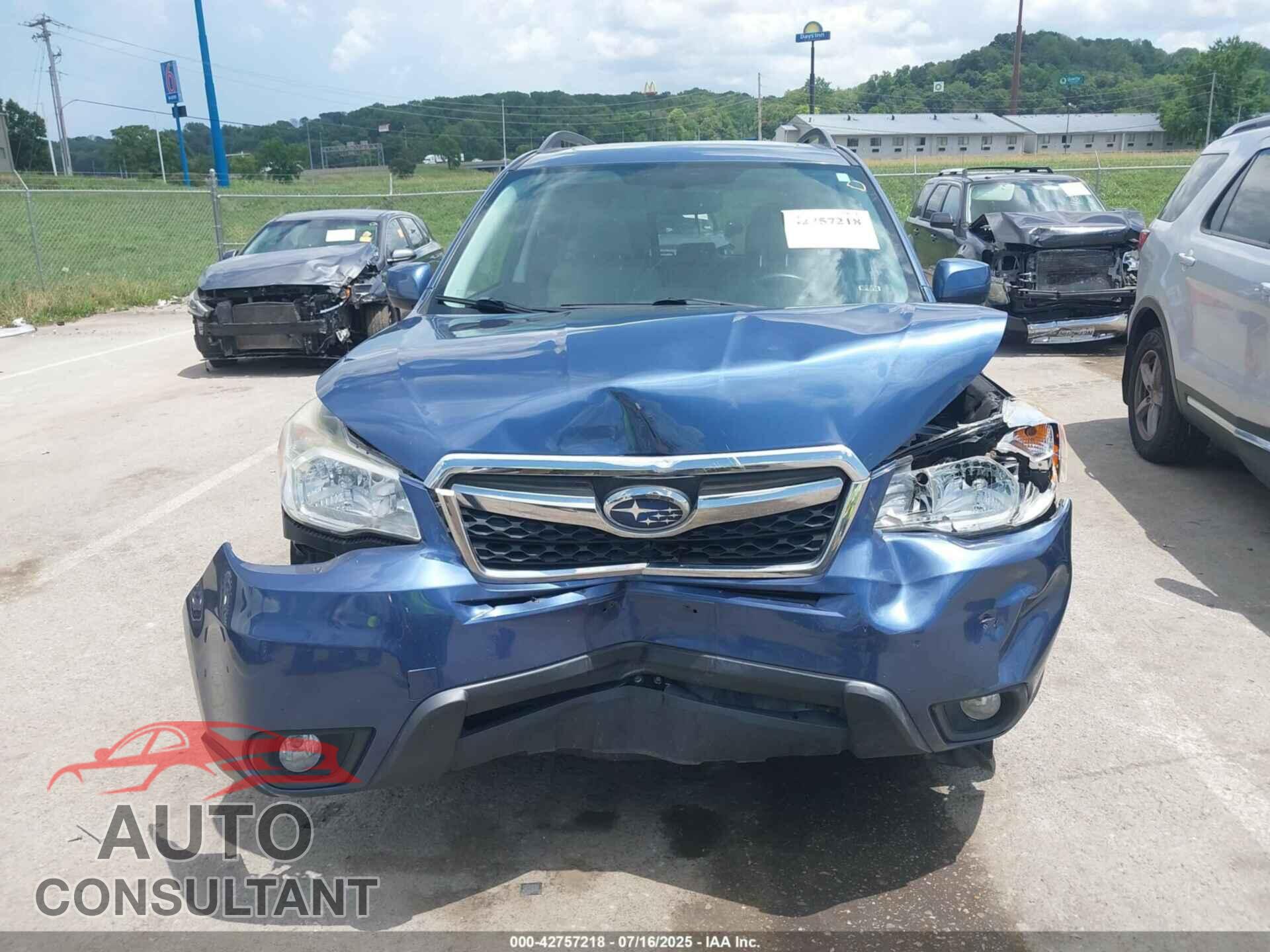 SUBARU FORESTER 2014 - JF2SJAJC4EH429673