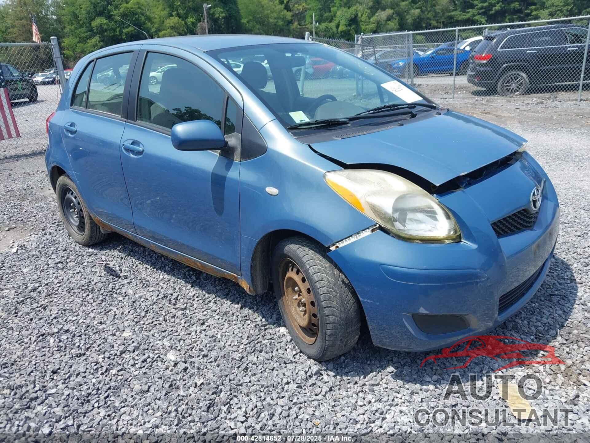 TOYOTA YARIS 2010 - JTDKT4K37A5281989