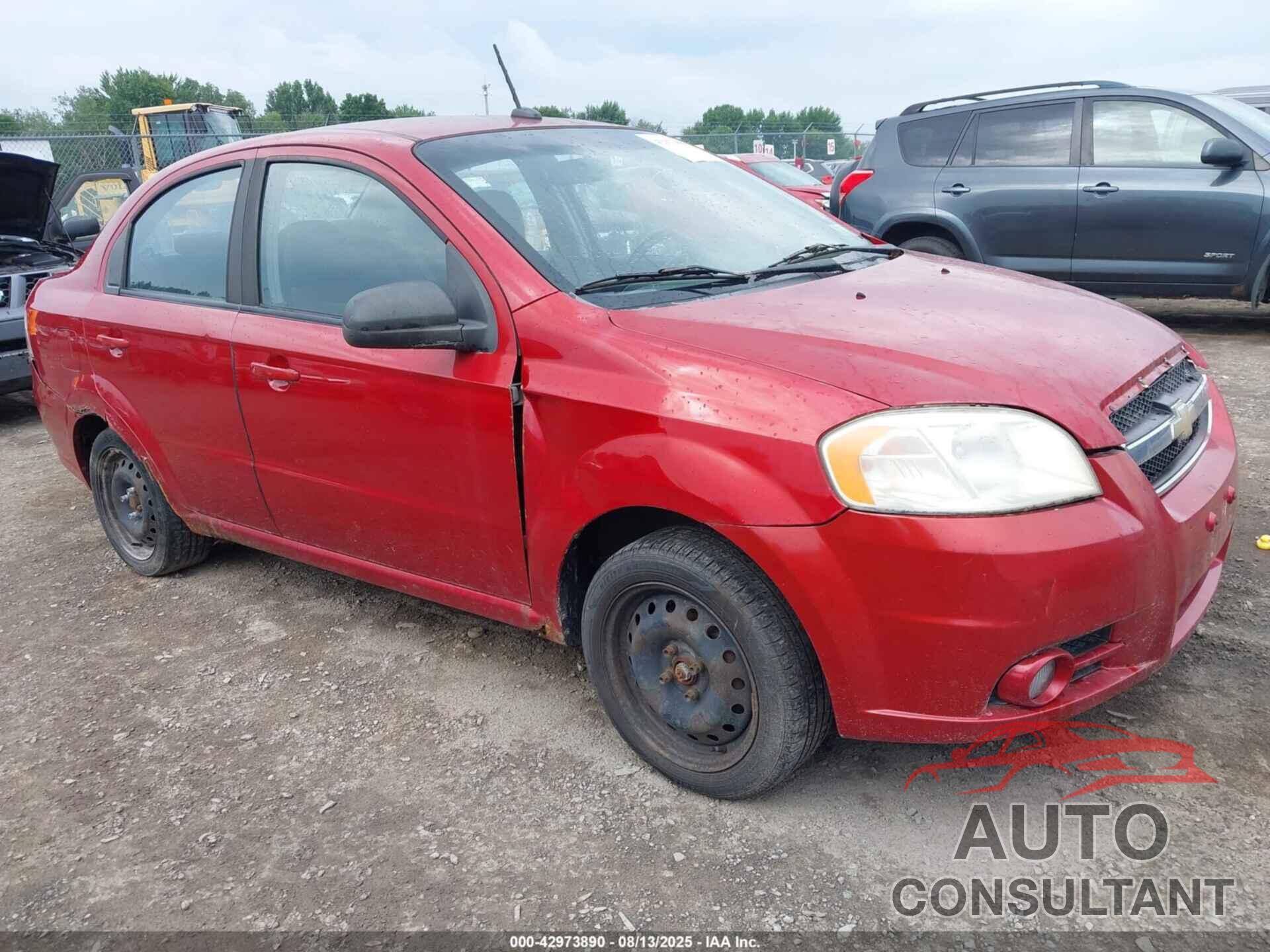 CHEVROLET AVEO 2010 - KL1TG5DE4AB065006