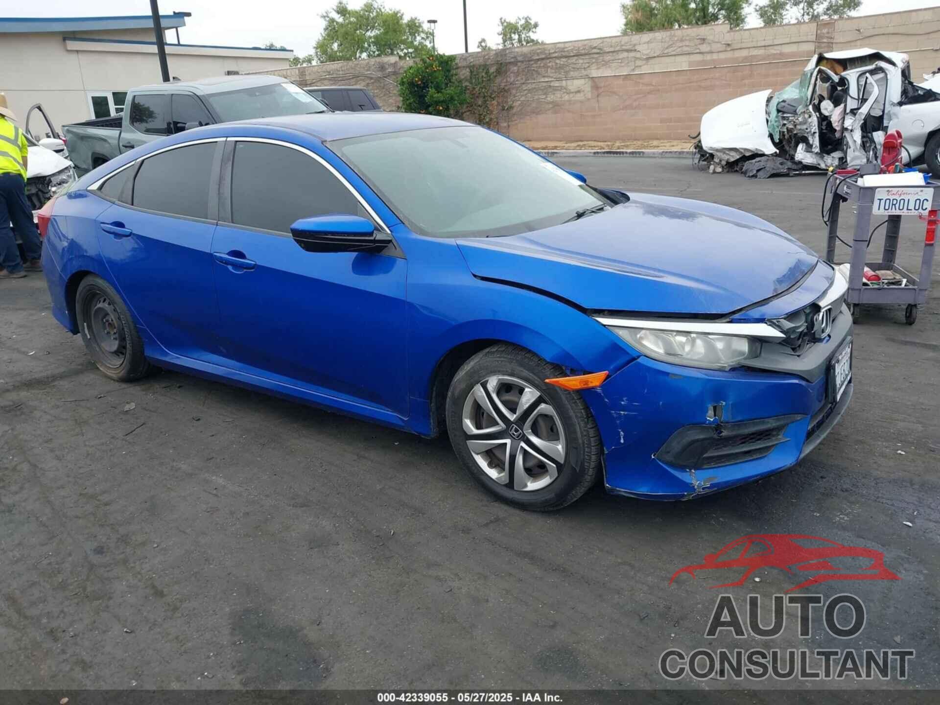 HONDA CIVIC 2017 - 2HGFC2F54HH532084