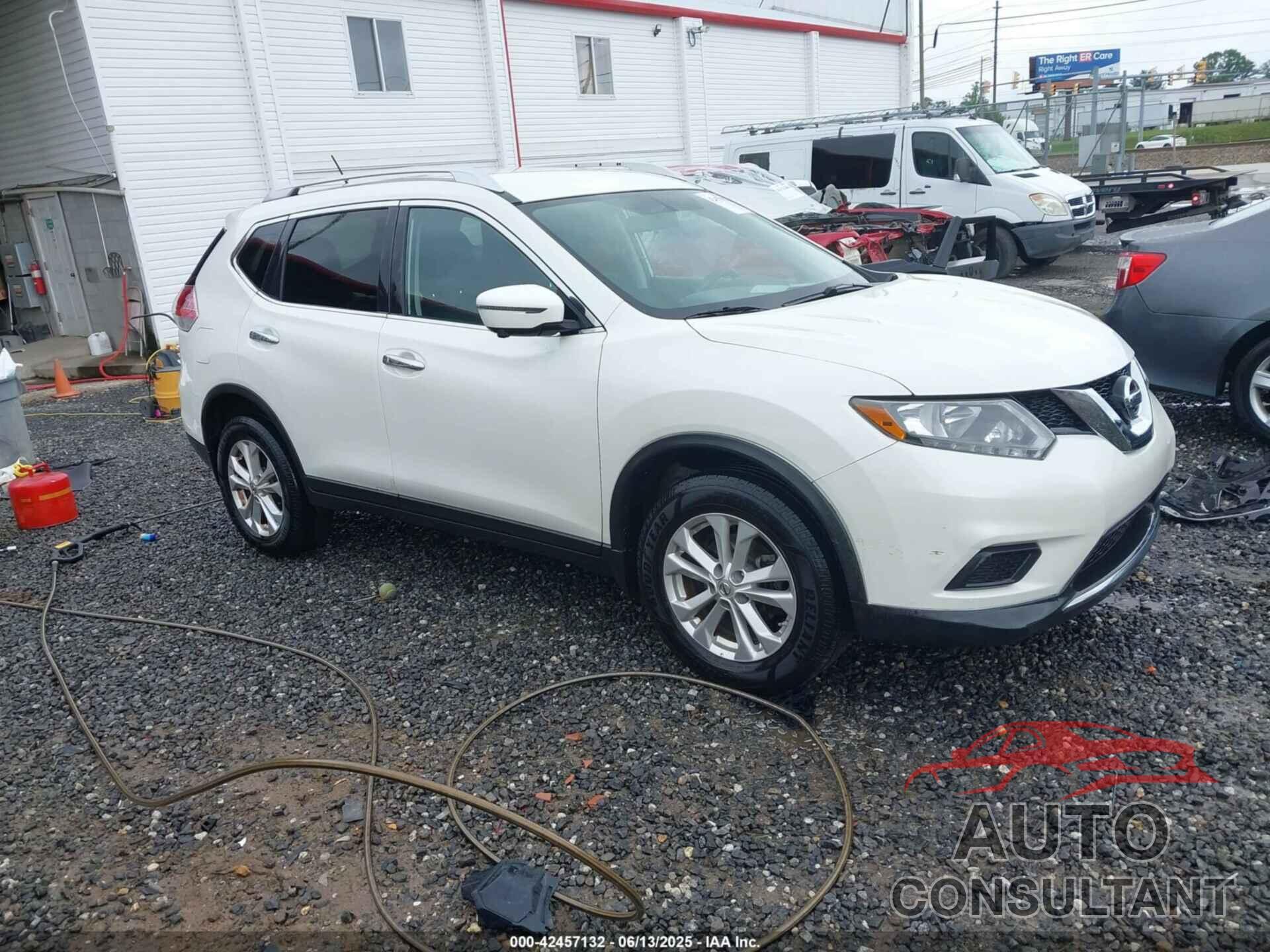NISSAN ROGUE 2016 - KNMAT2MV8GP629276