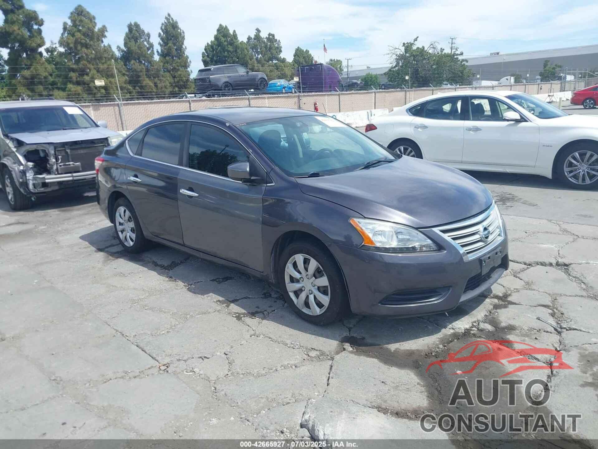 NISSAN SENTRA 2013 - 3N1AB7AP6DL562497