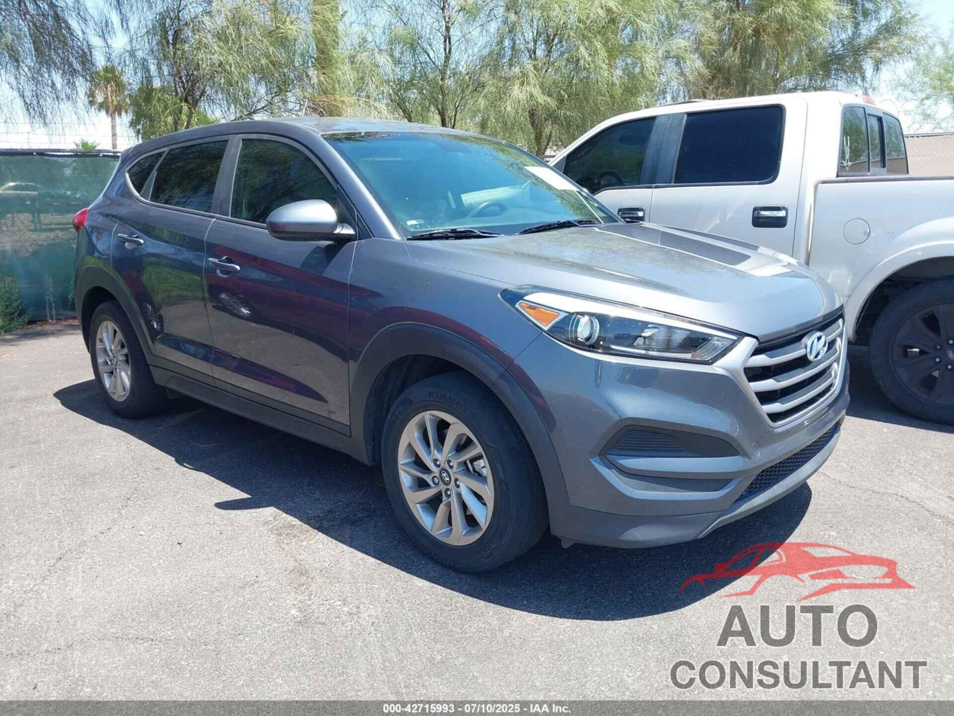 HYUNDAI TUCSON 2017 - KM8J23A4XHU486205