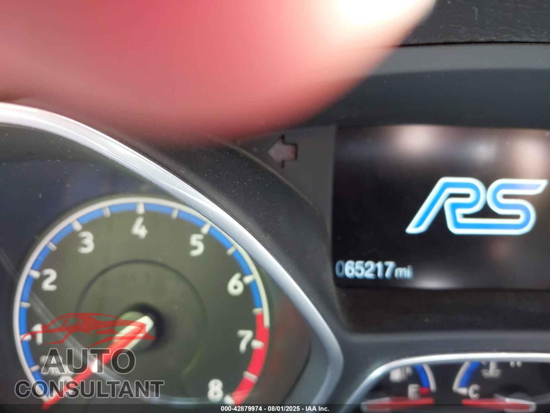 FORD FOCUS RS 2018 - WF0DP3TH7J4127724